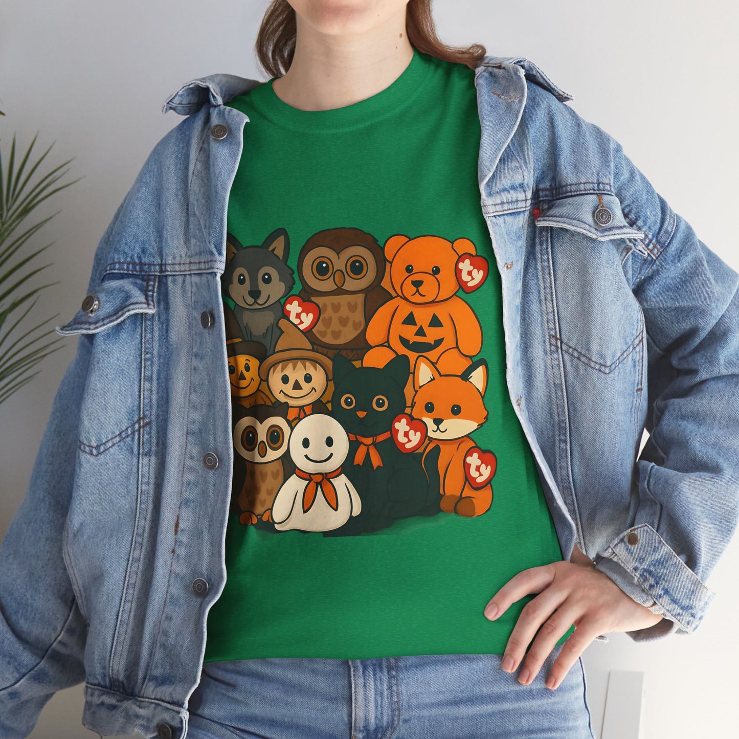 Halloween Unisex Tee - Ty Beanie Babies Design