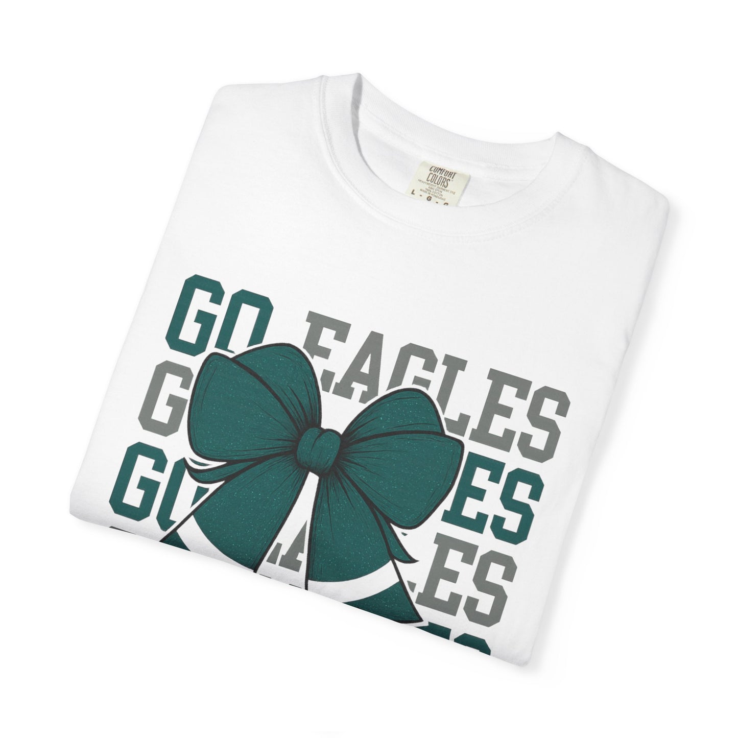 Cheerful Eagles T-Shirt, Unisex Sports Tee, Game Day Shirt, Football Fan Apparel, Gift for Sports Lovers