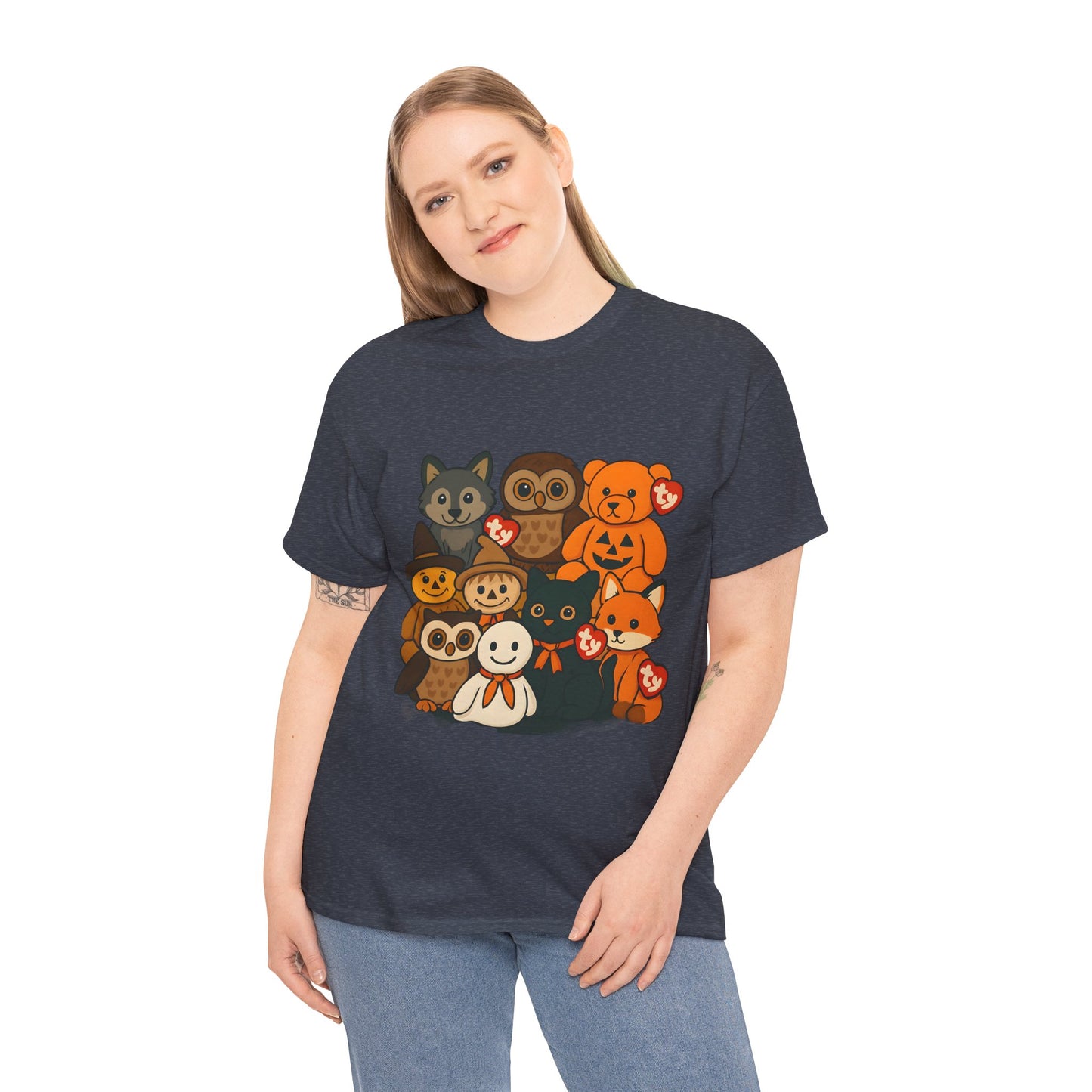 Halloween Unisex Tee - Ty Beanie Babies Design
