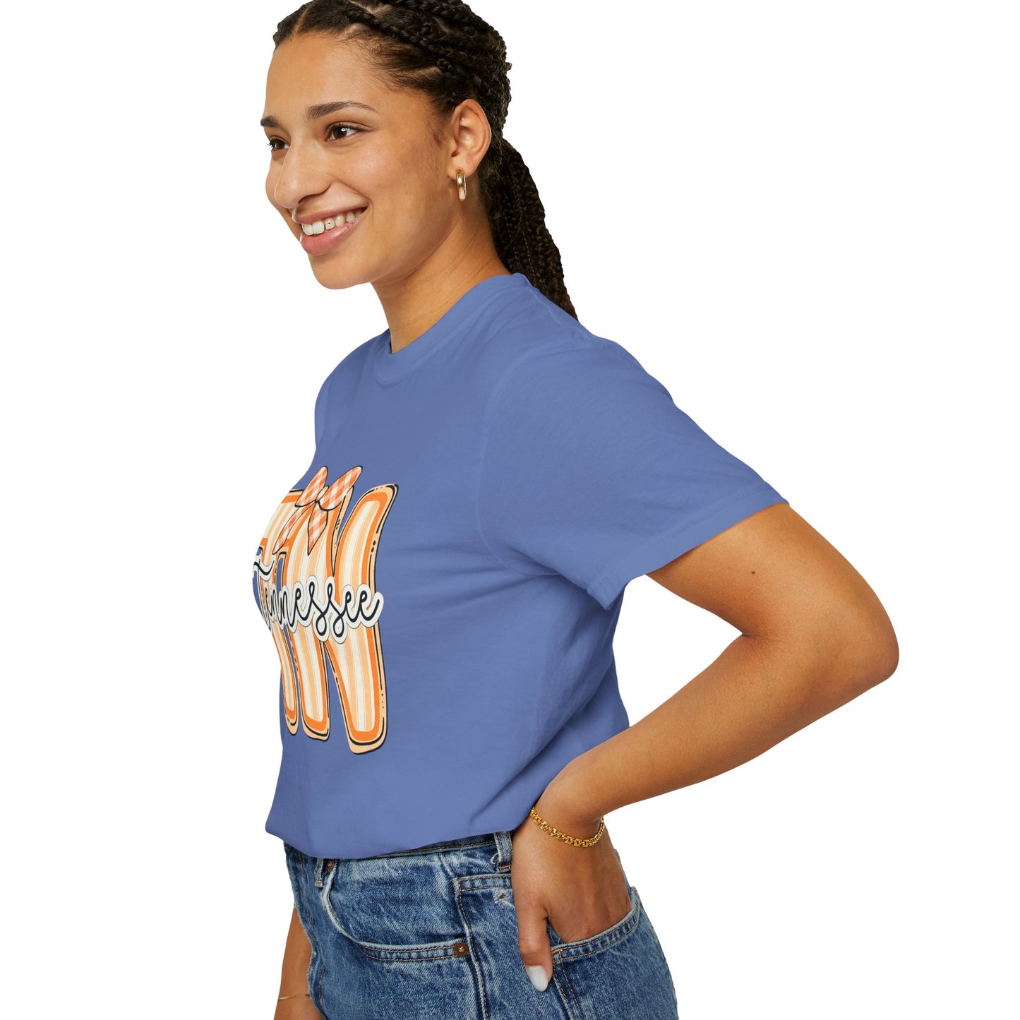 T-Shirt Tennessee Bow State Southern Pride Casual Wear Gift