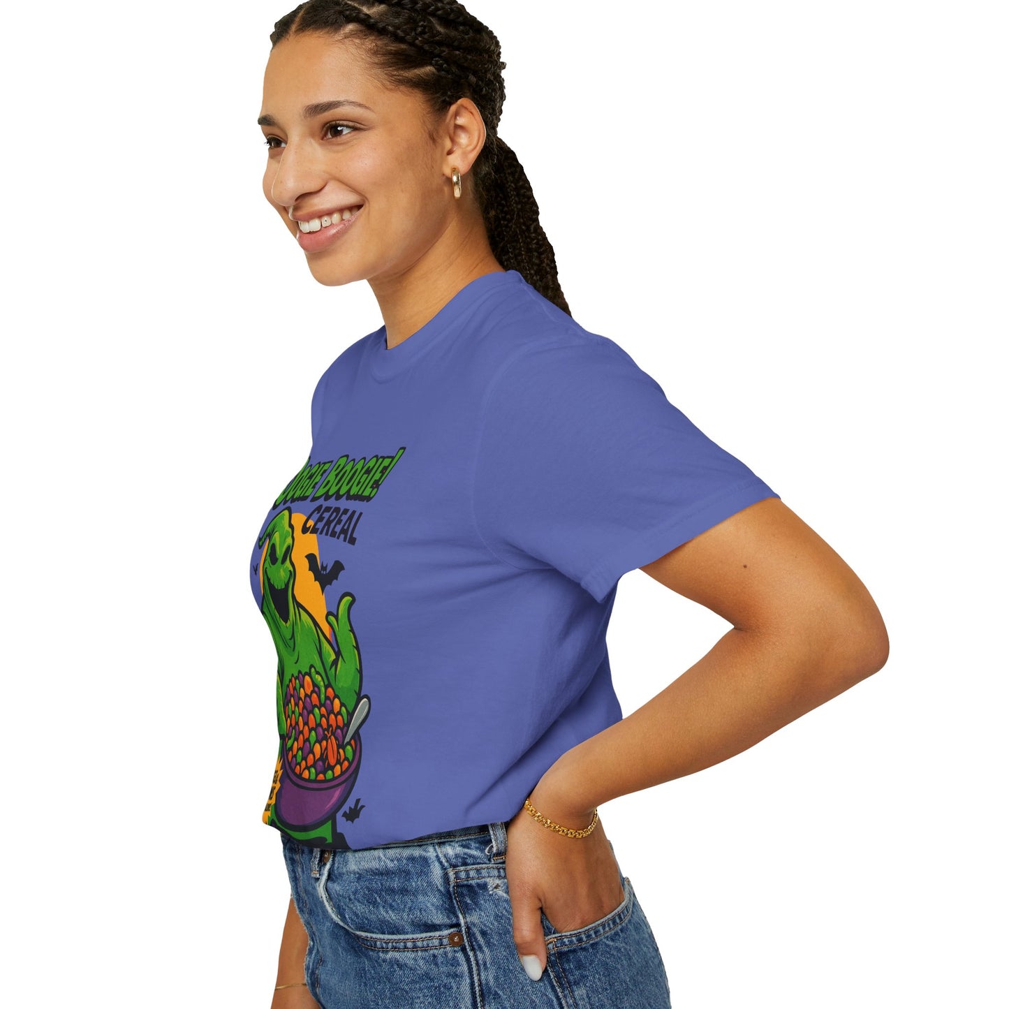 Oogie Boogie Cereal Unisex T-Shirt, Halloween Tee, Cartoon Apparel, Gifts for Fans, Unique Graphic Shirt, Spooky Style