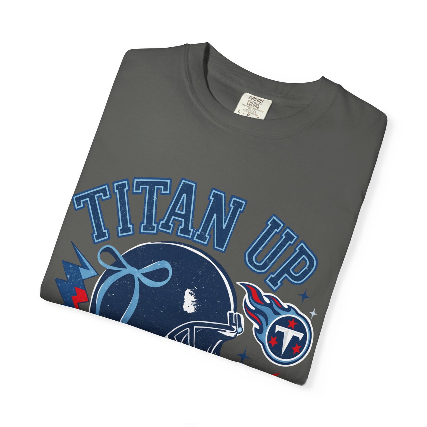titan up tennessee Unisex Football Tee, Titan Up Shirt for Game Day, Casual Sportswear, Tailgating Apparel, Gift for Fans, Team Spirit Top