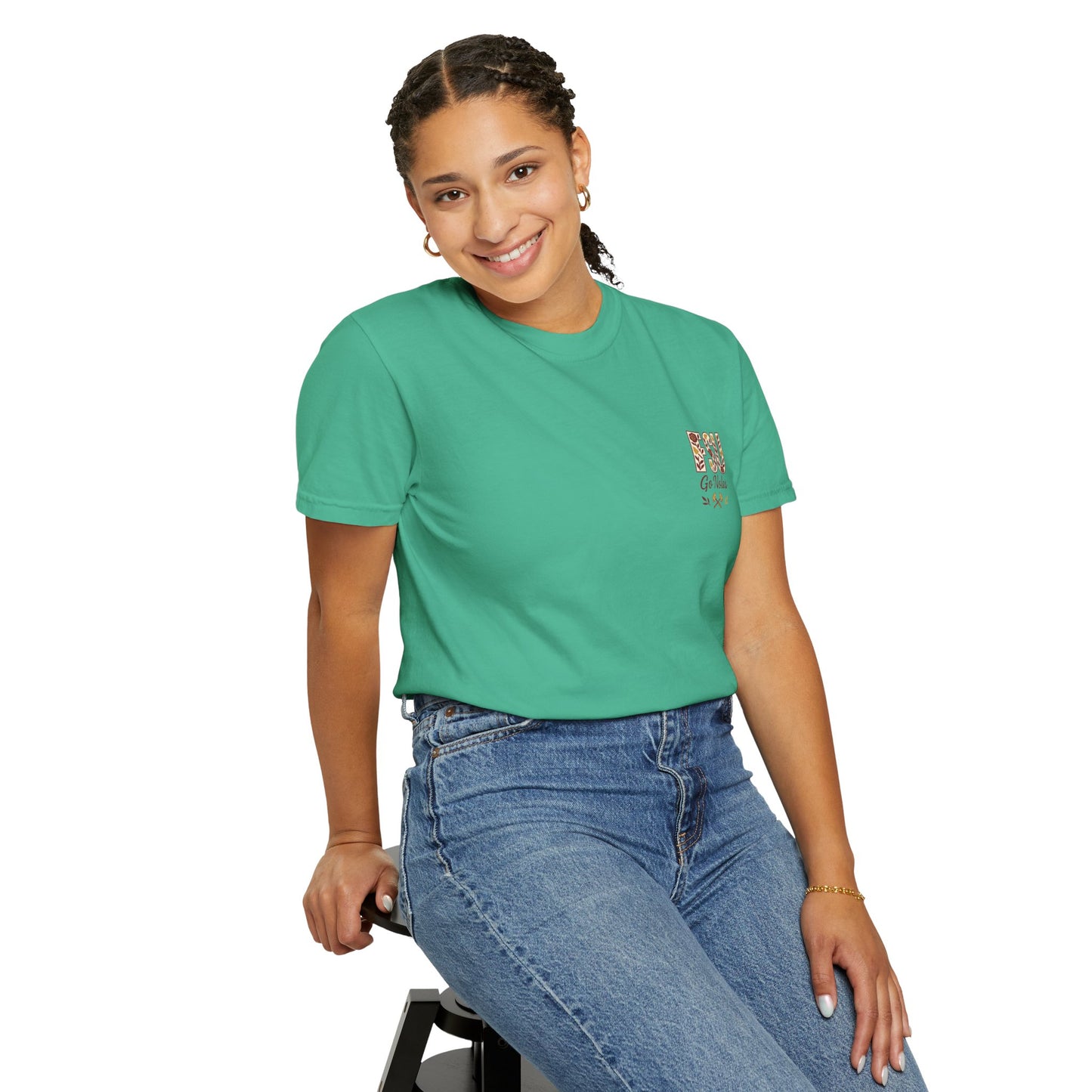 Tomahawk Nation T-Shirt, Unisex College Football Tees, Garment-Dyed Fan Apparel, Go Noles Spirit Wear, Game Day Outfit
