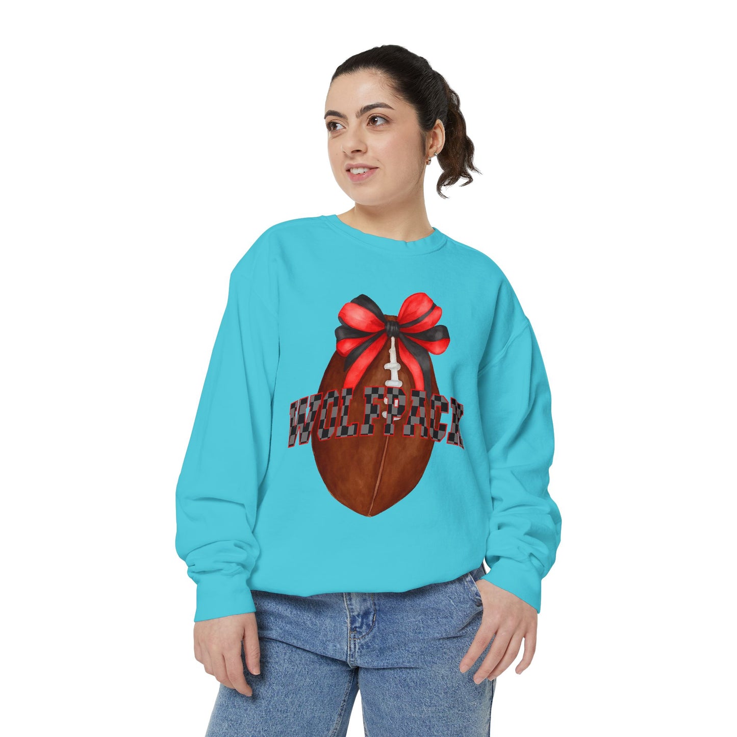 Wolfpack Unisex Sweatshirt - Cozy Fall & Winter Game Day Wear for Sports Fans