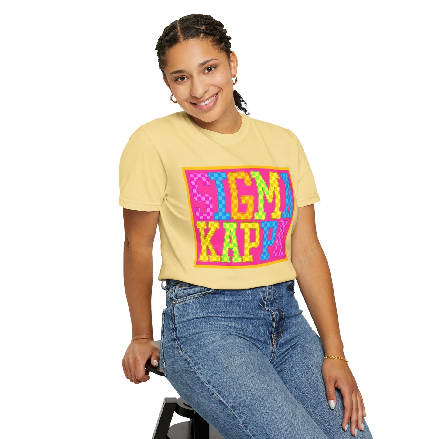 Colorful Sigma Kappa T-Shirt | Sorority Apparel