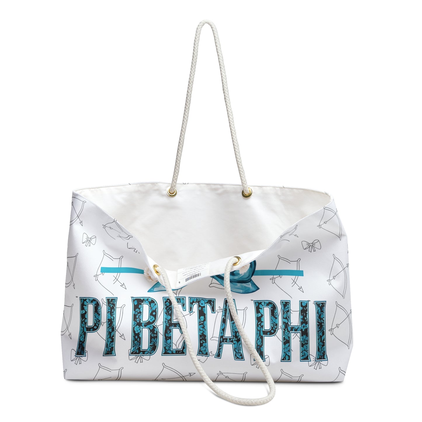 Pi Beta Phi Sorority Weekender Bag - Ideal for Getaways, Gifts, College Life, Travel, Sorority Events
