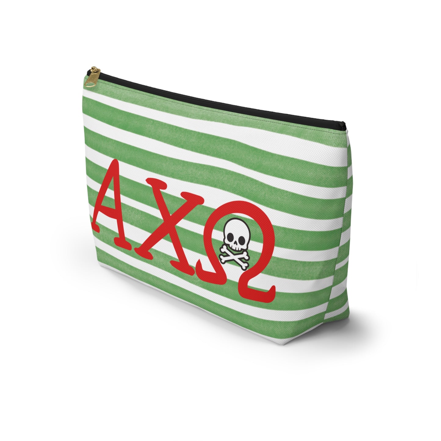 Alpha Chi Omega Stylish Accessory Pouch, Perfect for School, Travel, Organization, Gift for Friends, Makeup Bag, Pencil Case