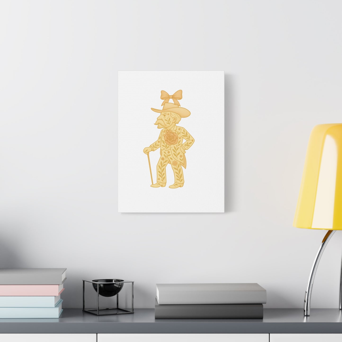 Coquette Colonel Rebel Canvas Wall Art