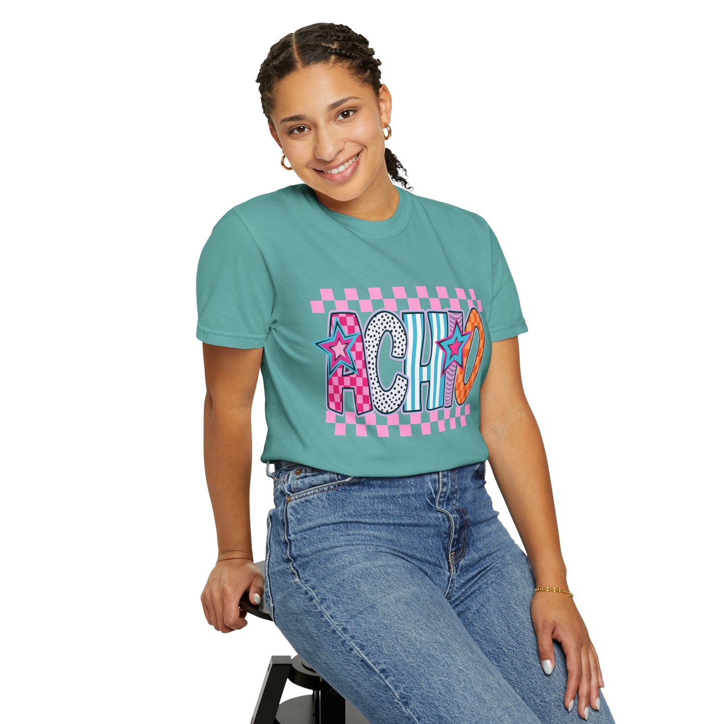 Graphic T-Shirt - Fun Saying, Casual Wear, achio sisterhood