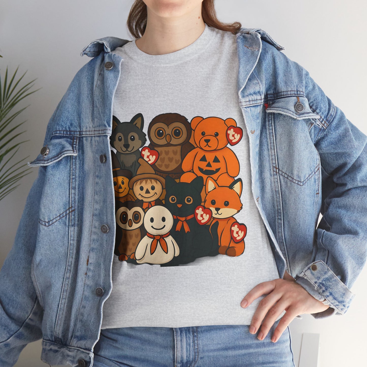 Halloween Unisex Tee - Ty Beanie Babies Design