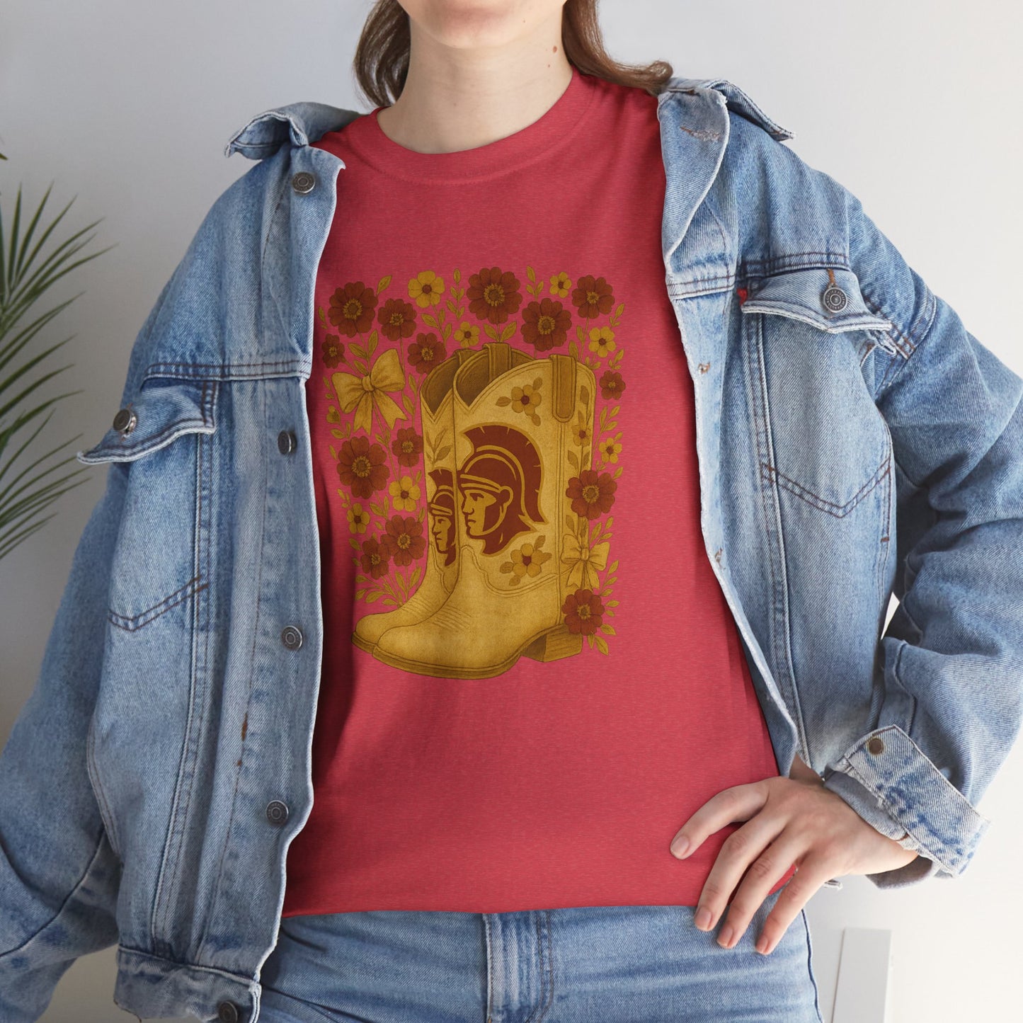 Trojans Cowboy Boot Tee