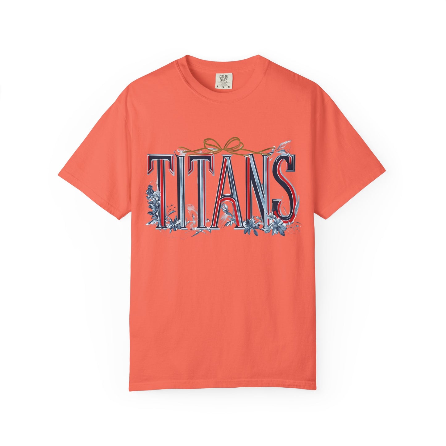 Floral Titans Garment-Dyed T-Shirt