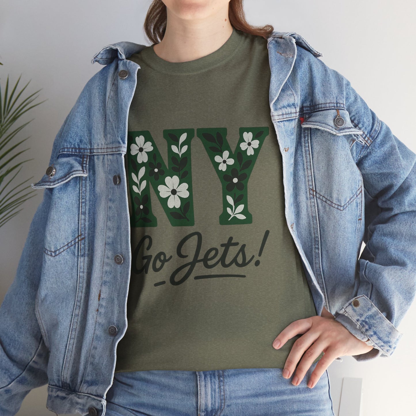 NY Go Jets Unisex Tee | Game Day Sports Fan Apparel