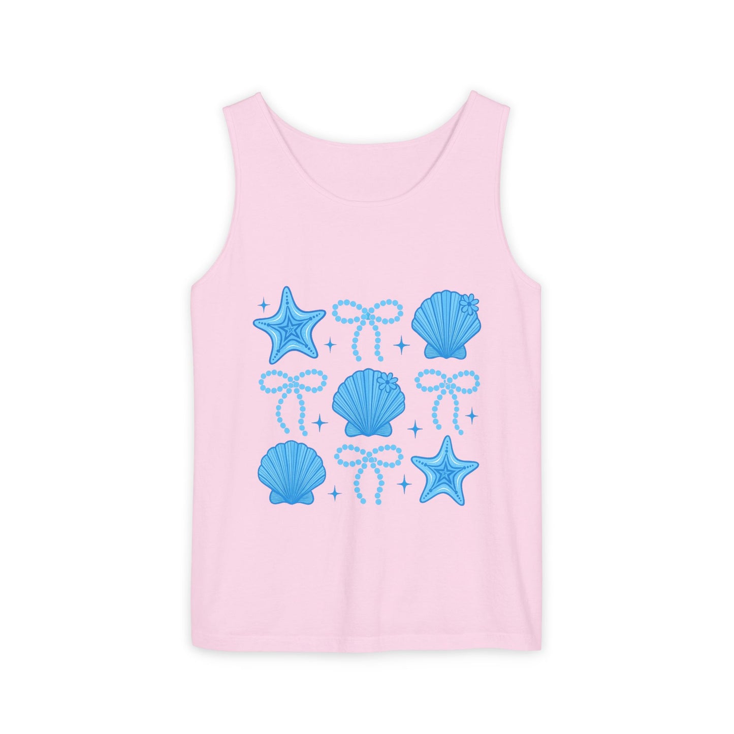 Pearls & Shells Comfort Colors Tank Top