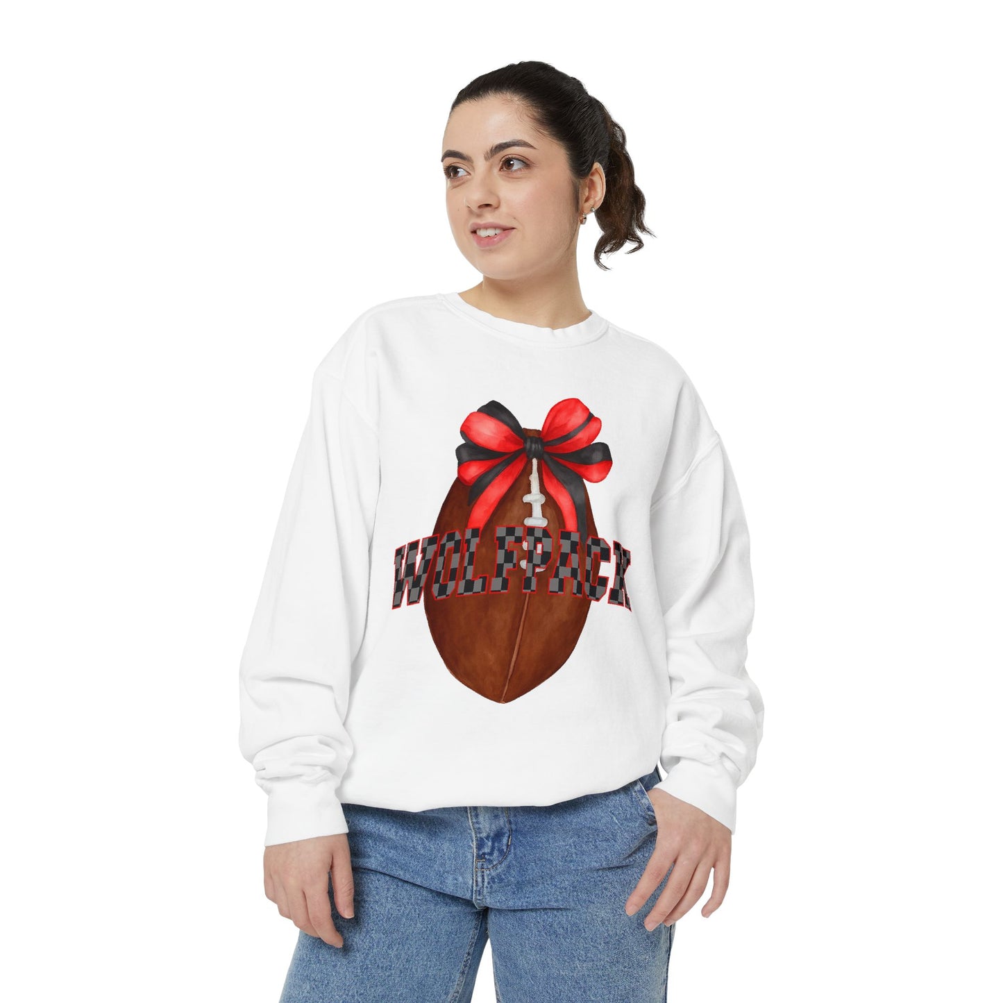 Wolfpack Unisex Sweatshirt - Cozy Fall & Winter Game Day Wear for Sports Fans