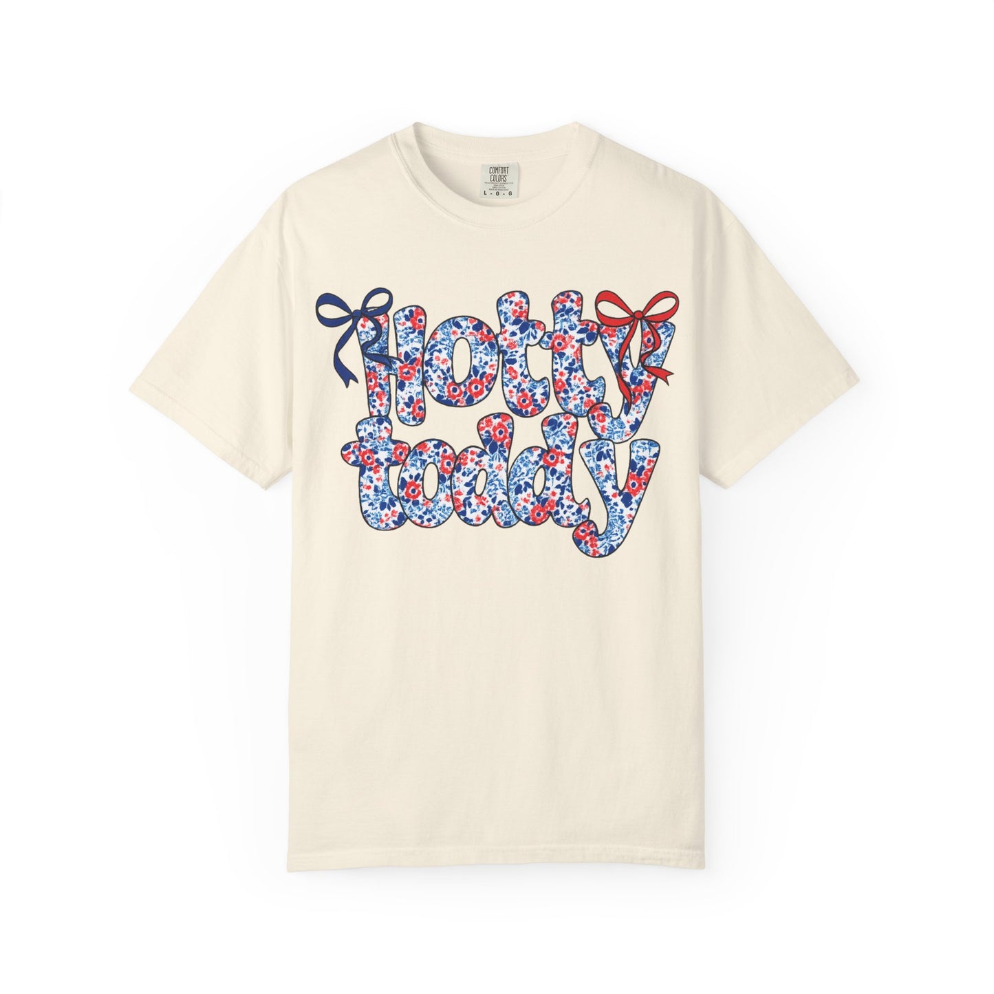 Floral Hotty Toddy Coquette Bow T-Shirt