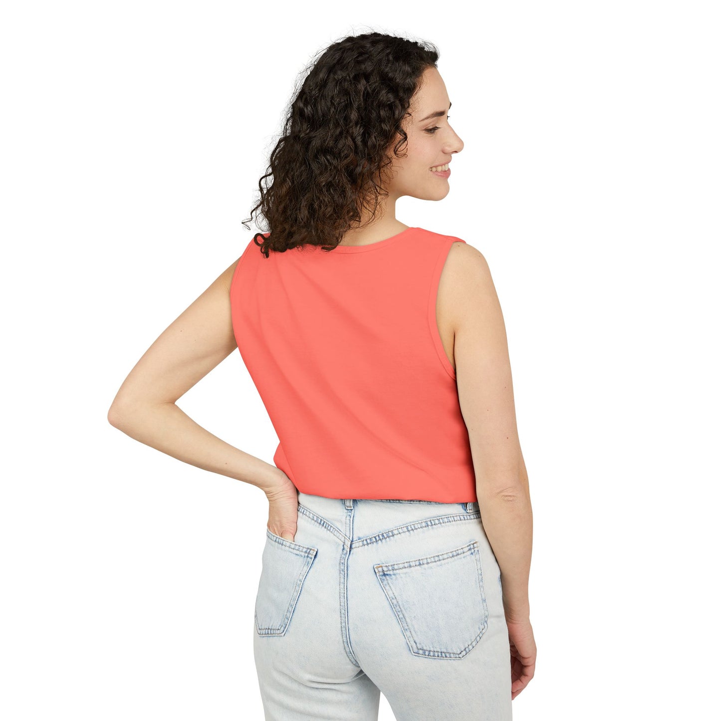 Strawberry Print Tank Top - Summer Vibes Beachwear