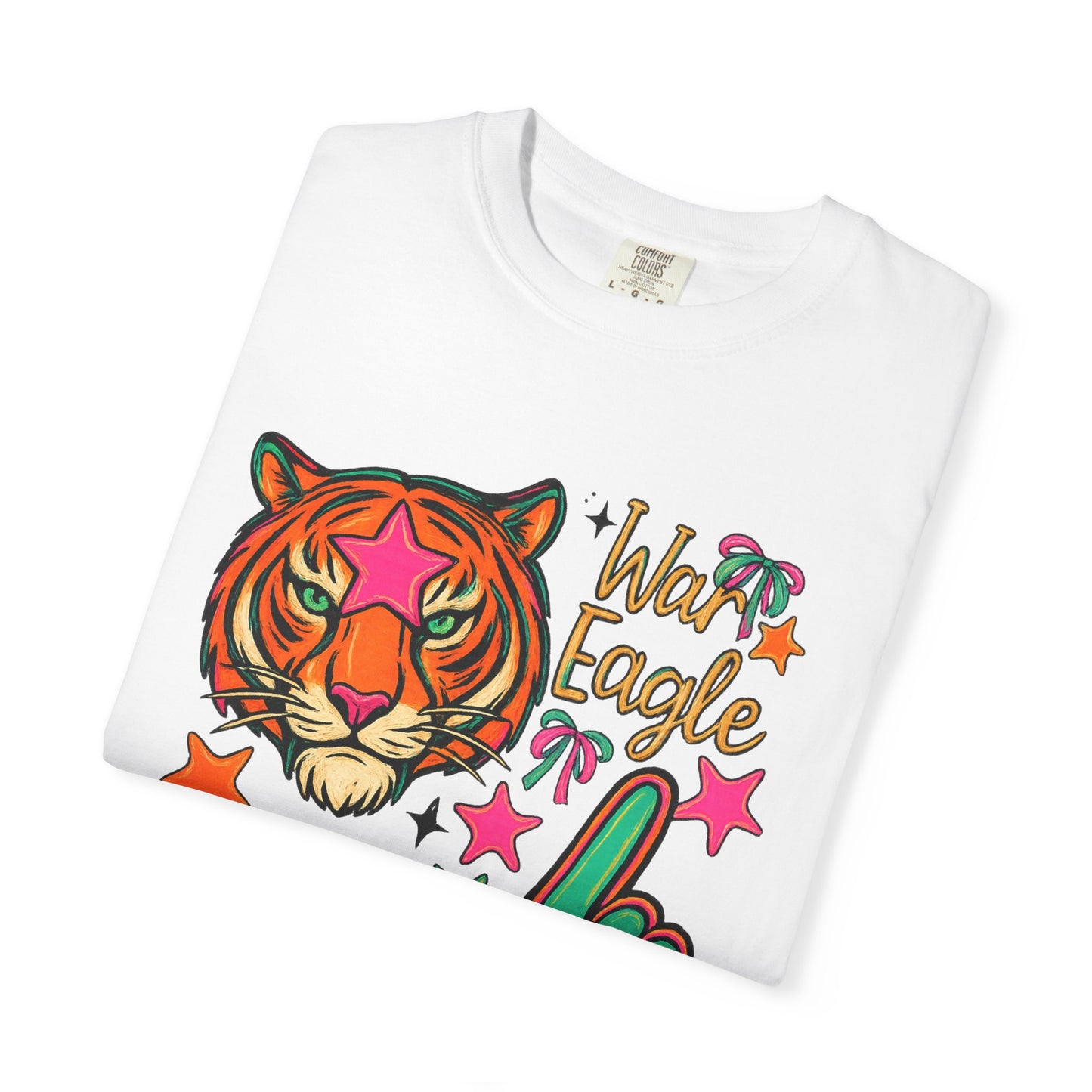 Vintage Preppy Tiger Football Game Day Unisex T-shirt