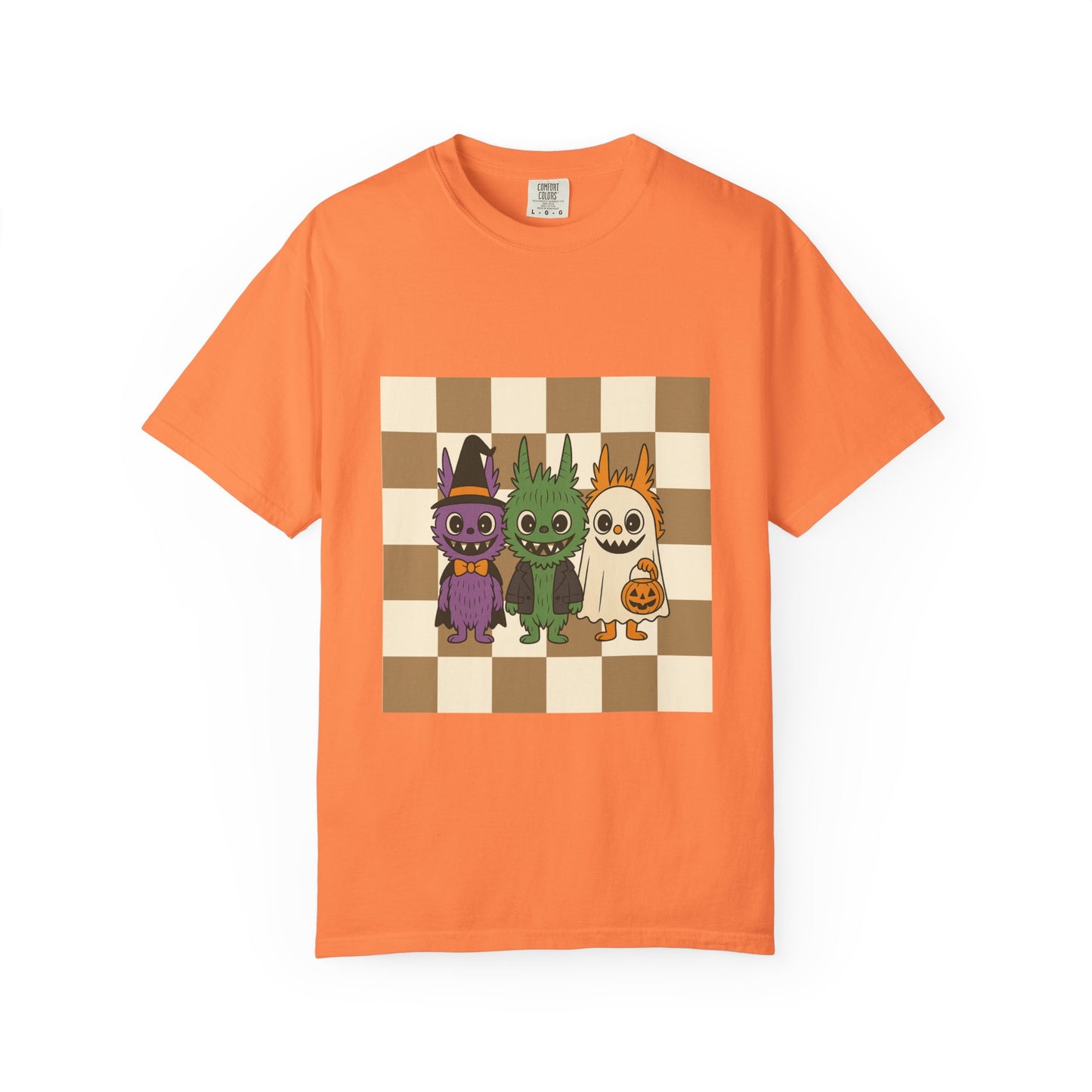 Cute Halloween Monster T-Shirt, Spooky Graphic Tee, Fall Apparel, Unisex Shirt, Trick or Treat, Halloween Party Outfit