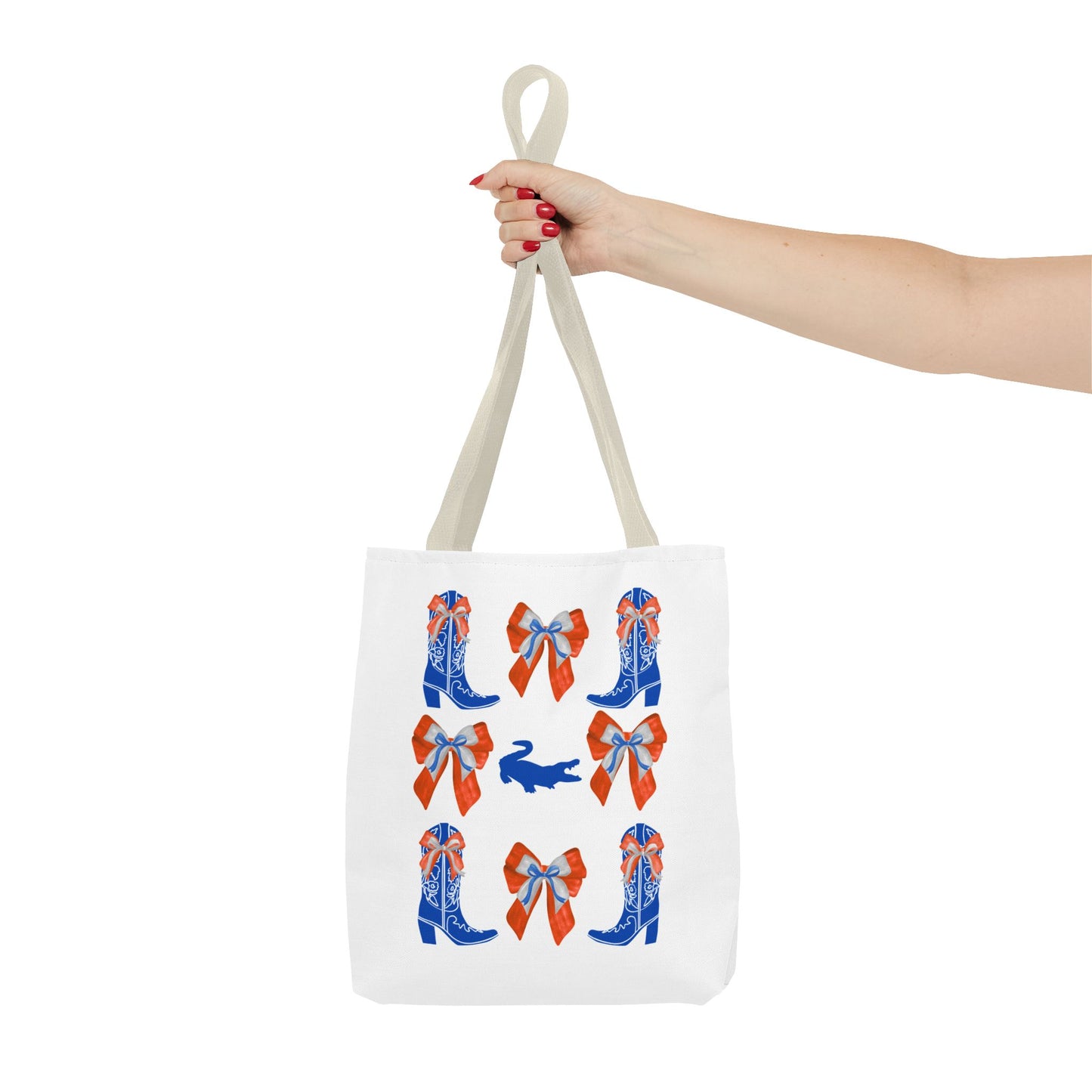 FL gators game day tote bag, UF fan gift, UF alumni, graduation gift, college student gift, chomp! chomp!, florida fan gift, florida game day, go gators