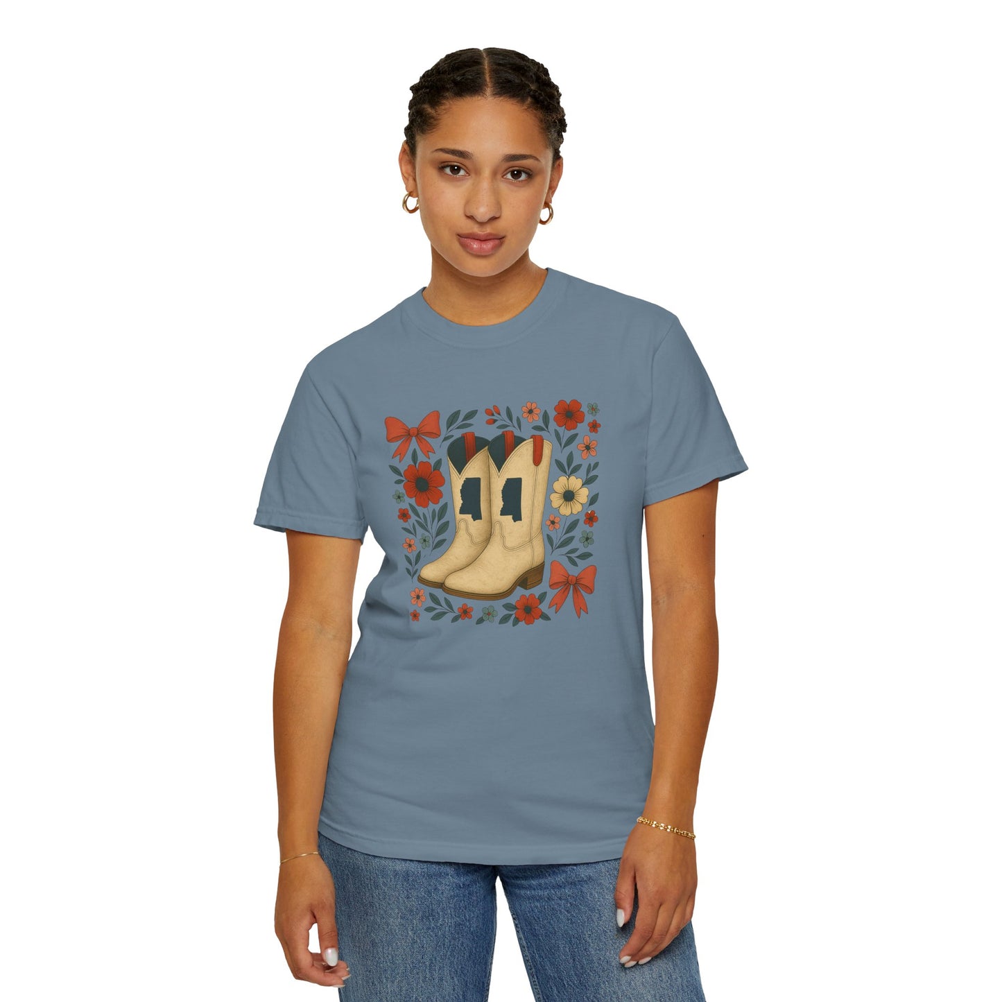 Mississippi Coquette Bow Unisex Tee - Ole Miss Fan Gift