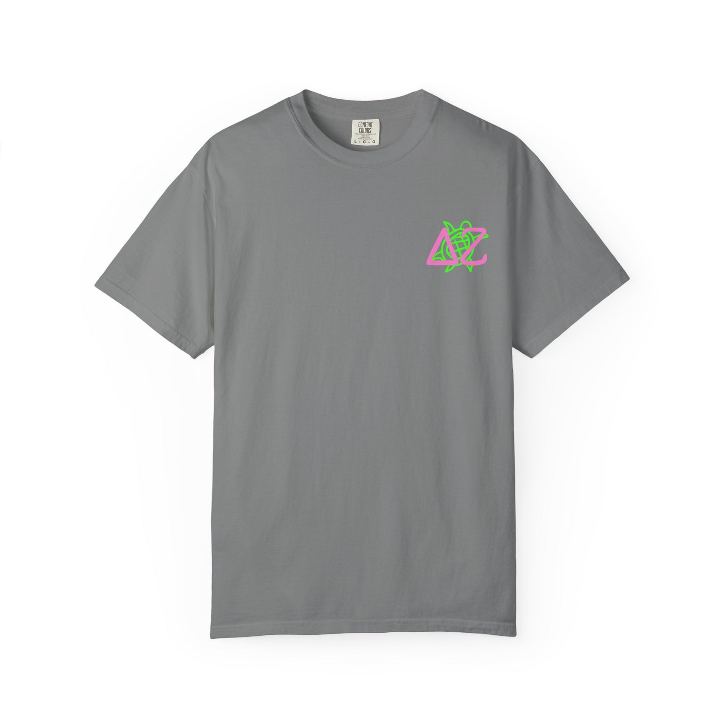 Delta Zeta Unisex T-Shirt, Sorority Shirt, Garment-Dyed Tee, Cute College Top, Sisterhood Apparel, Gift for Sorority Sisters