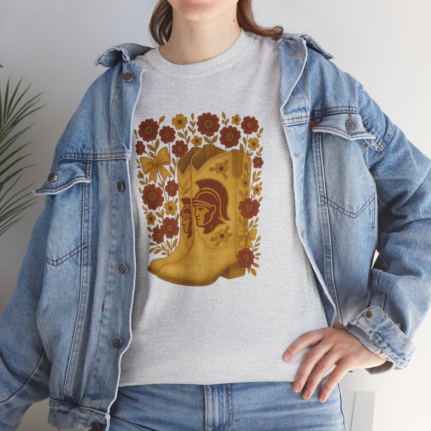 Trojans Cowboy Boot Tee