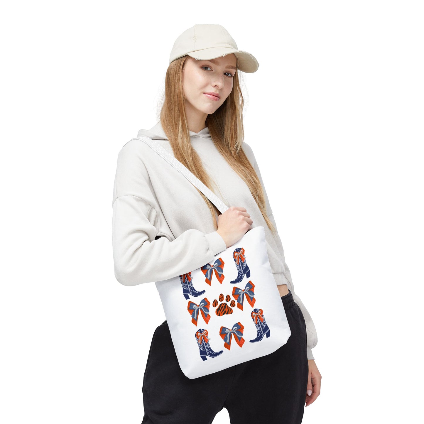 Au Tigers Spirit Tote Bag, Cute Accessories, Back to School, Gift for Sports Fans, Cheerleading Team Bag, war eagle, go tigers, auburn game day, auburn fan gift, graduation gift, auburn alumni