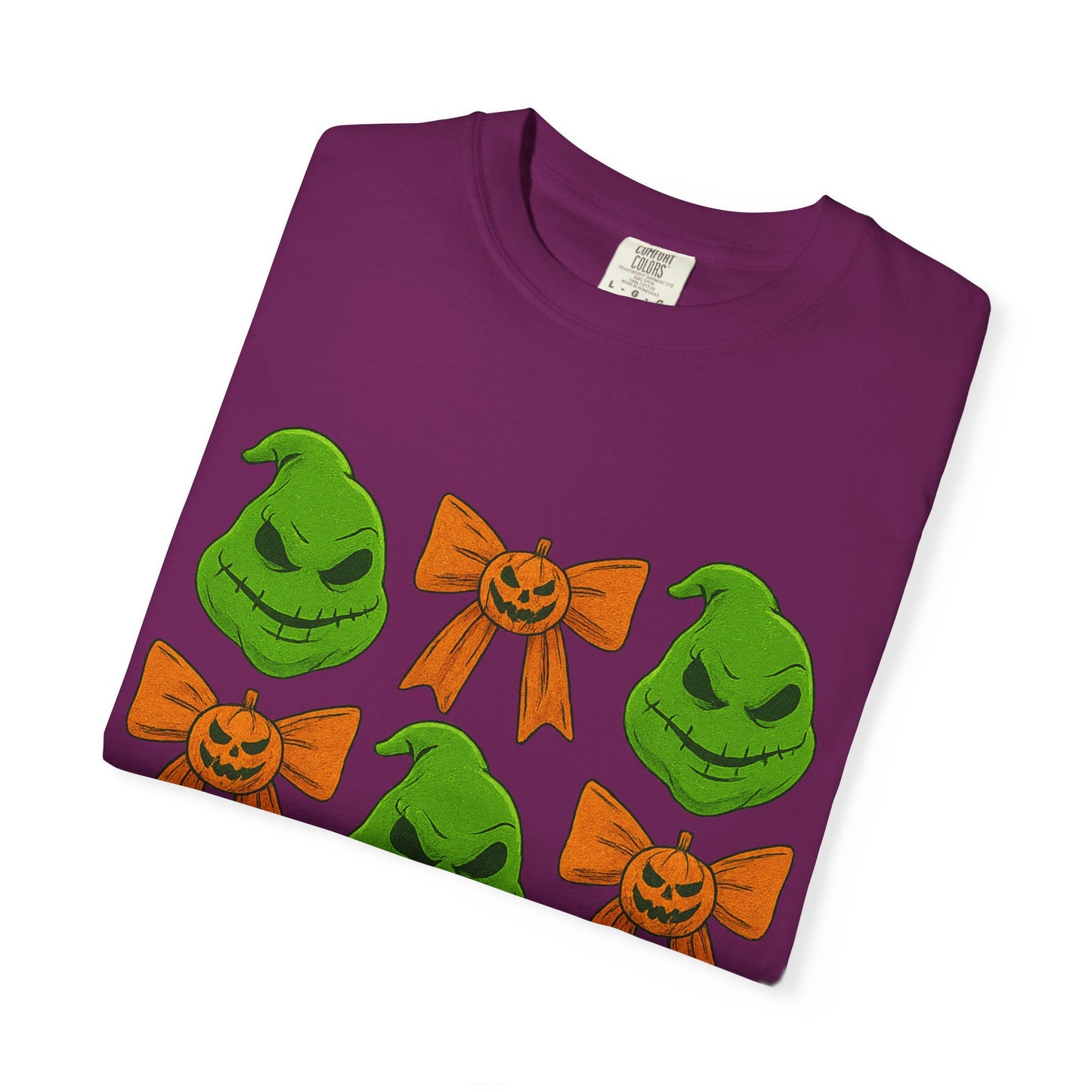 Oogie Boogie Holiday T-Shirt | Fun Gift for Christmas, Unisex Cotton Tee, Festive Apparel, Grinch Lovers, Green Character Design