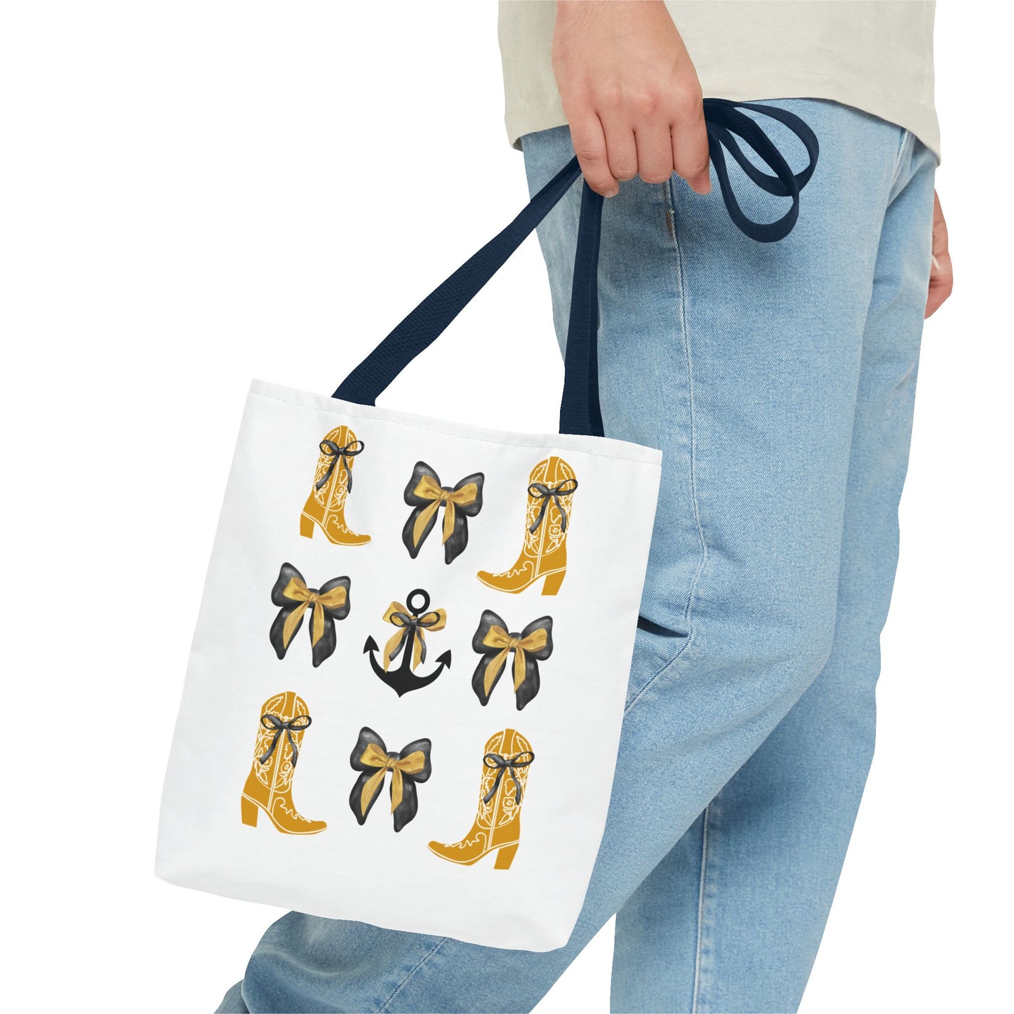 TN Vandy Game Day Tote Bag, Fashion Tote Bag, Perfect for Shopping, Nashville TN, Anchor Down, College Student Gift, Graduation Gift