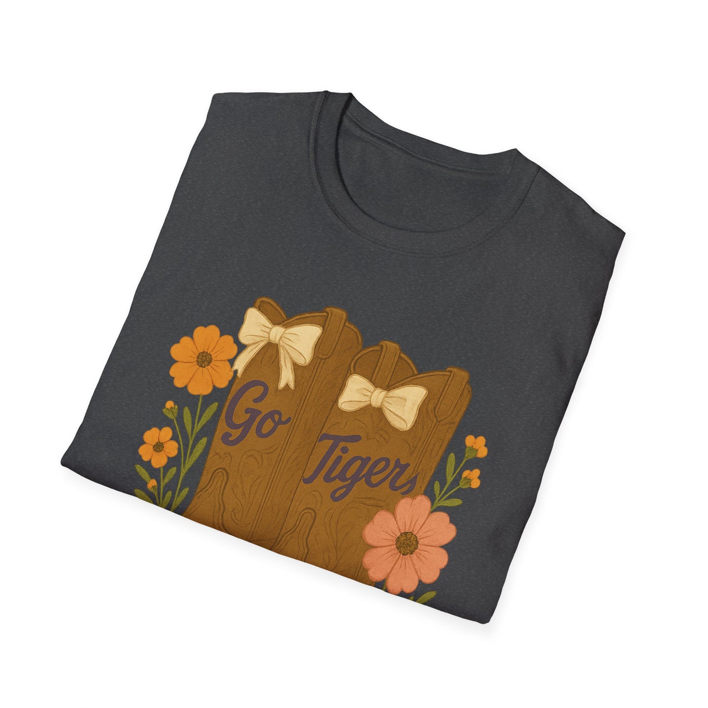 SC Tigers Country Boots Unisex T-Shirt | Cute Southern Style Tee, Go Tiger Shirt, Perfect for Game Day, Clemson Game Day, Graduation Gift, College Student Gift