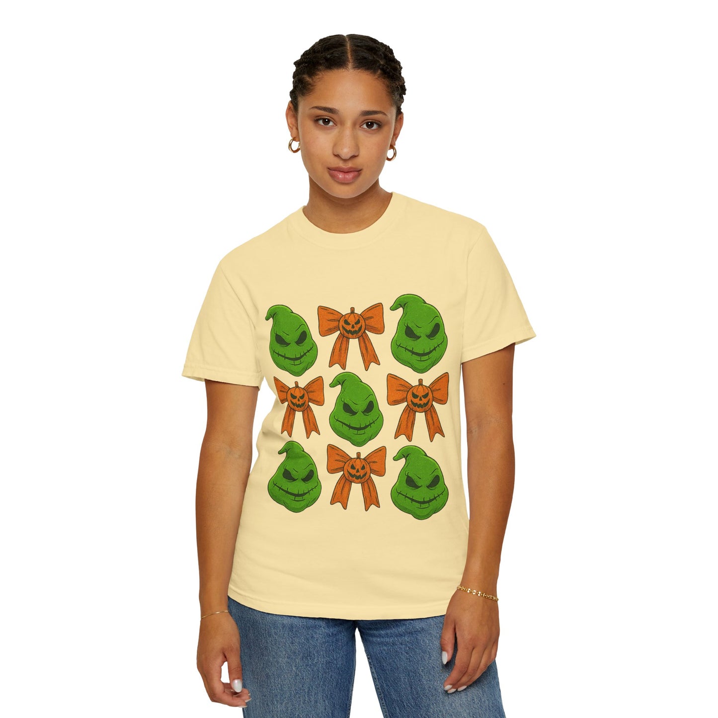 Oogie Boogie Holiday T-Shirt | Fun Gift for Christmas, Unisex Cotton Tee, Festive Apparel, Grinch Lovers, Green Character Design