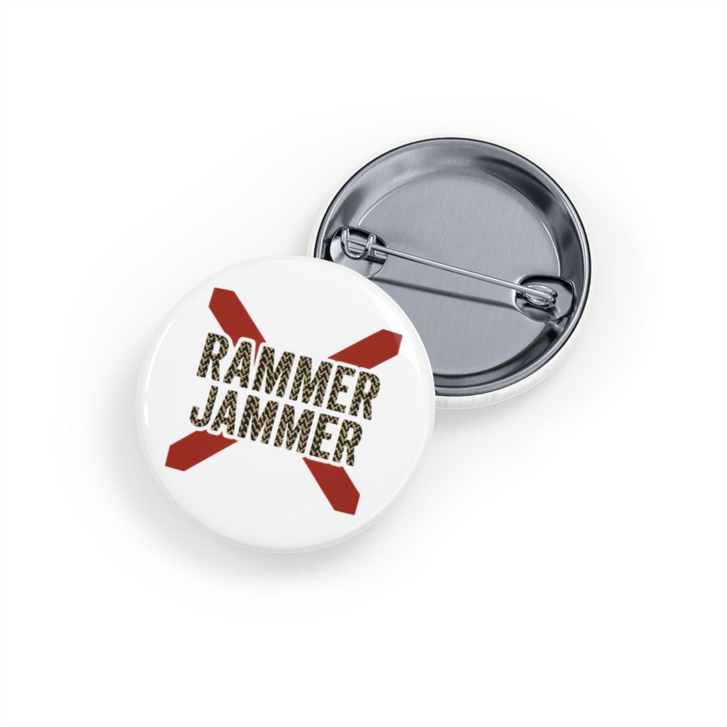 Round Pins - Rammer Jammer Alabama Game Day