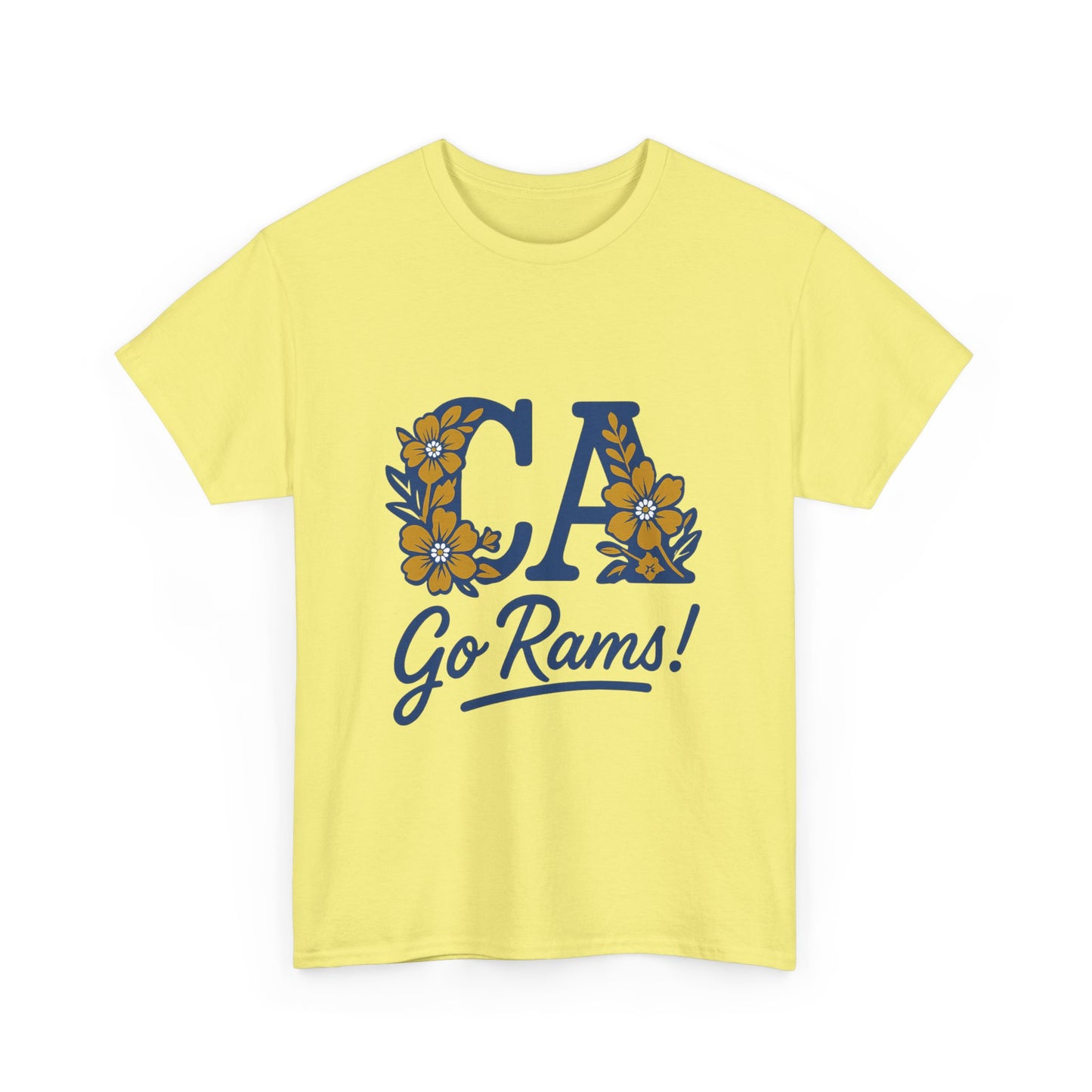 CA Rams Floral Tee