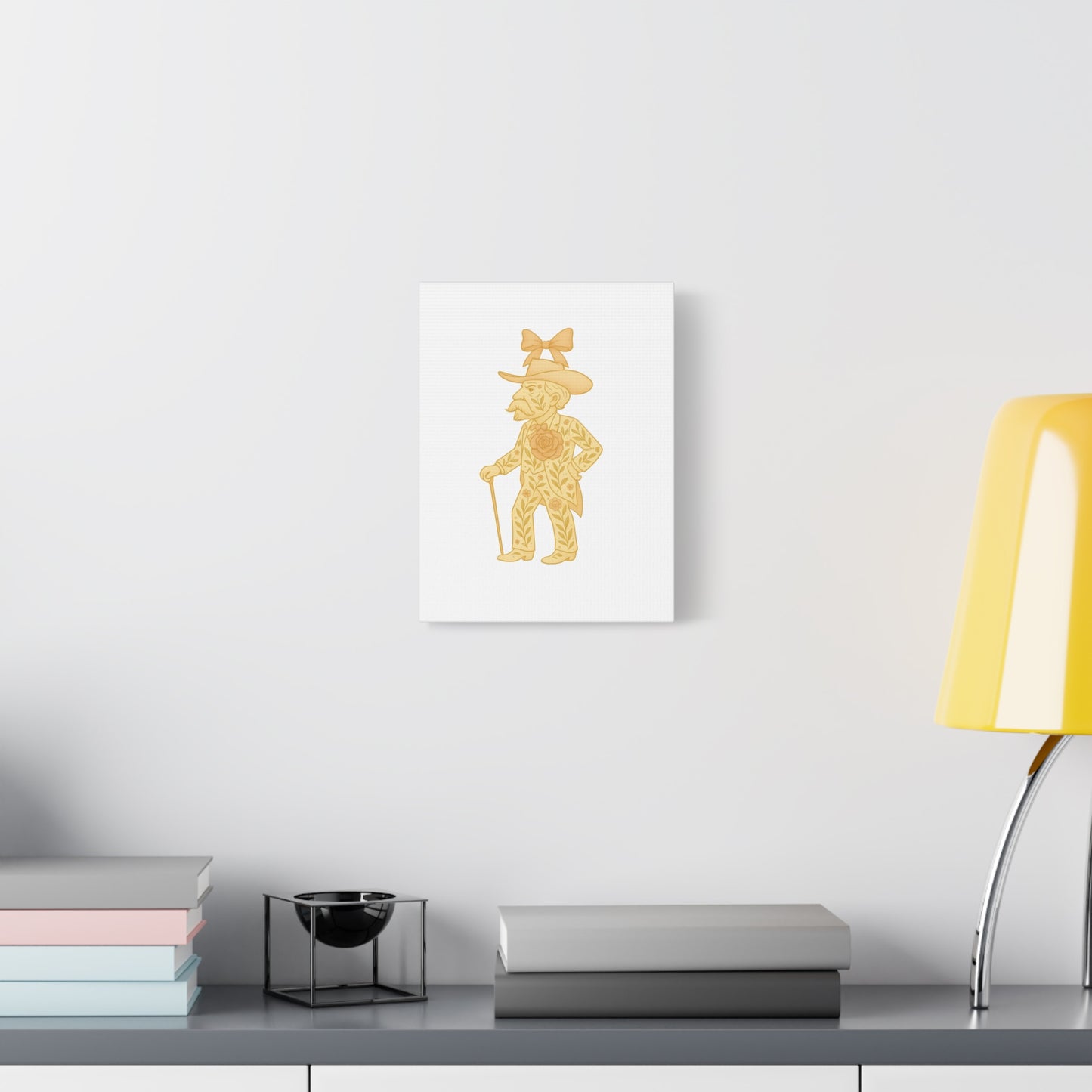 Coquette Colonel Rebel Canvas Wall Art