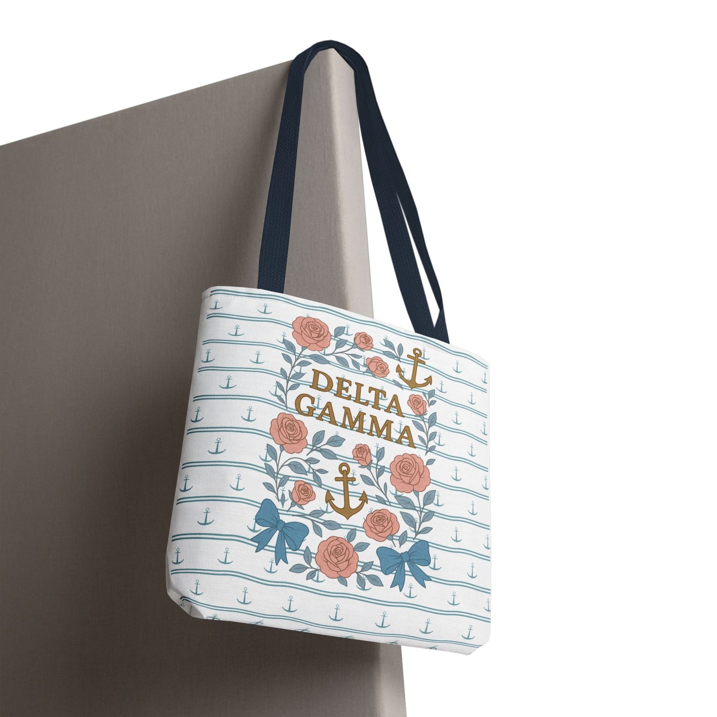 Floral Tote Bag - Delta Gamma Sisterhood Gift