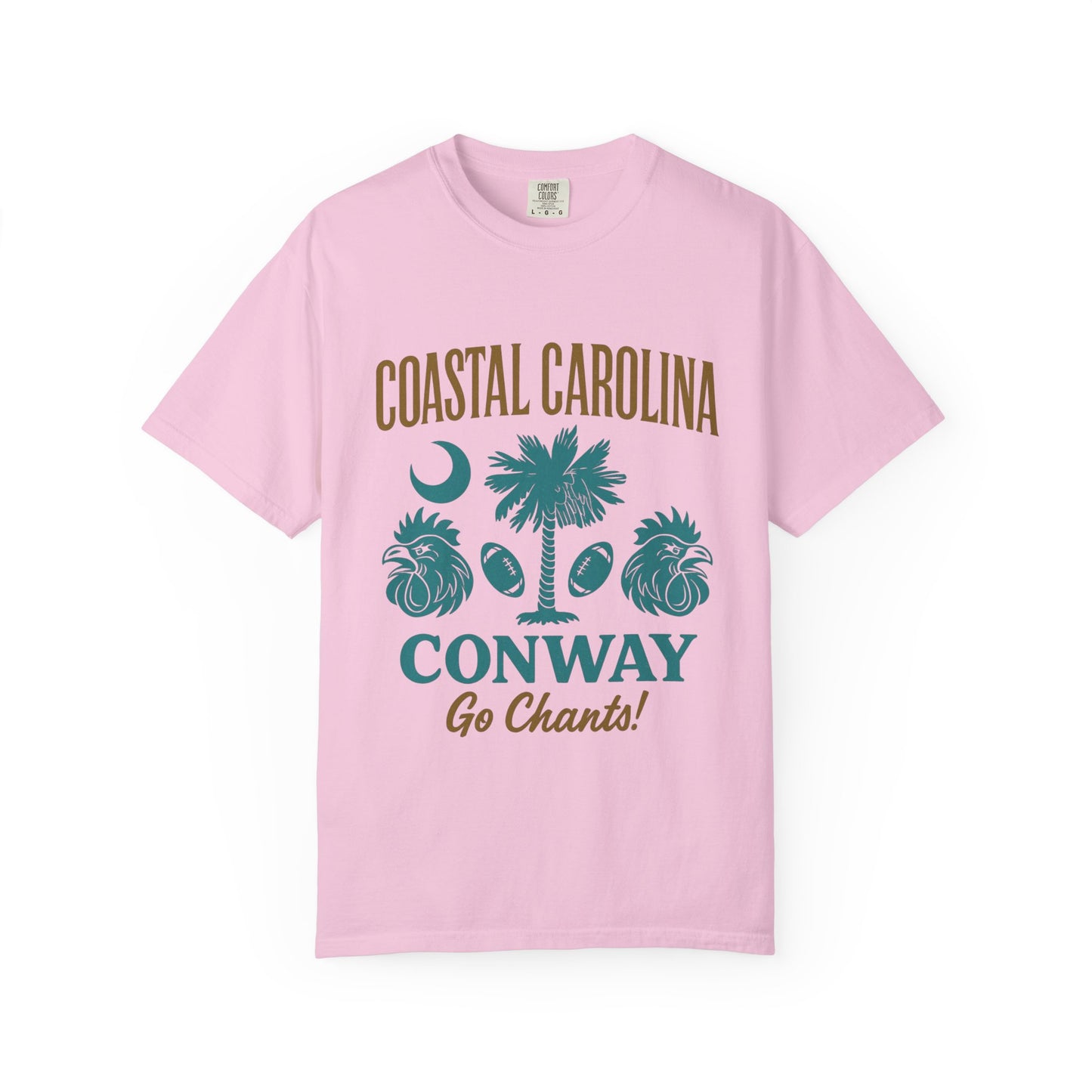 Go Chants T-Shirt, Unisex Garment-Dyed Tee, Beachwear, College Apparel, Summer Vibes