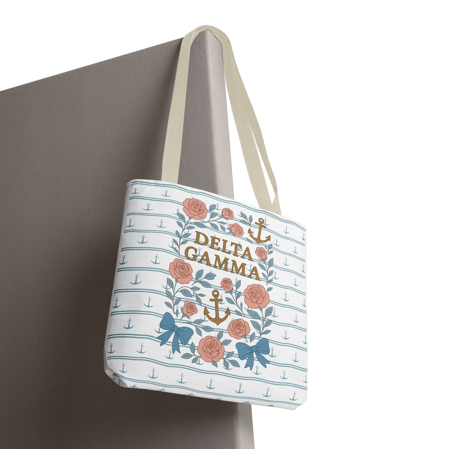 Floral Tote Bag - Delta Gamma Sisterhood Gift