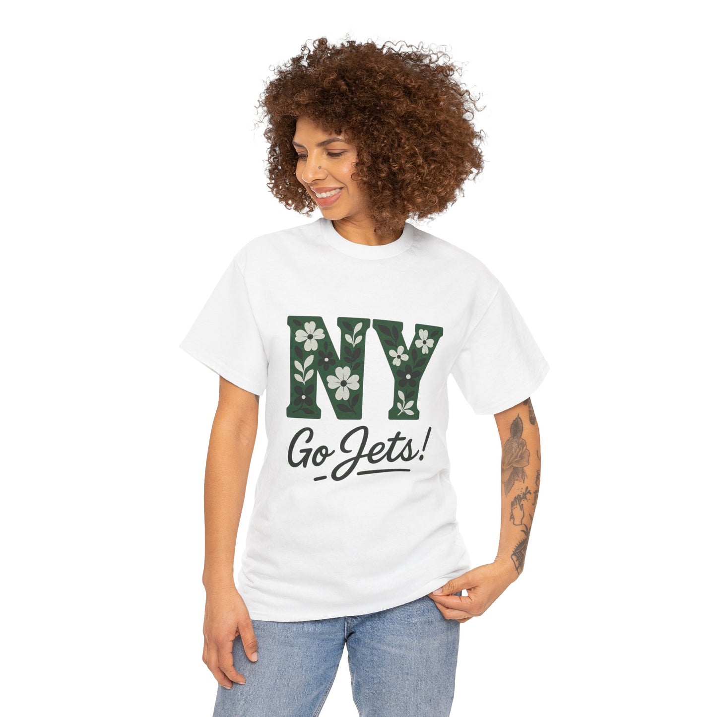 NY Go Jets Unisex Tee | Game Day Sports Fan Apparel