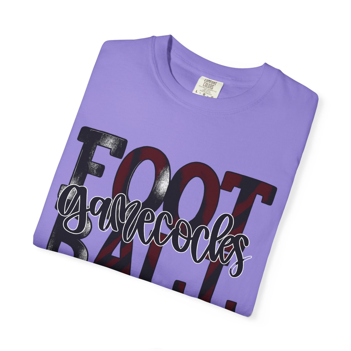 Game Day Football Tee - Unisex Garment-Dyed T-shirt for Fans