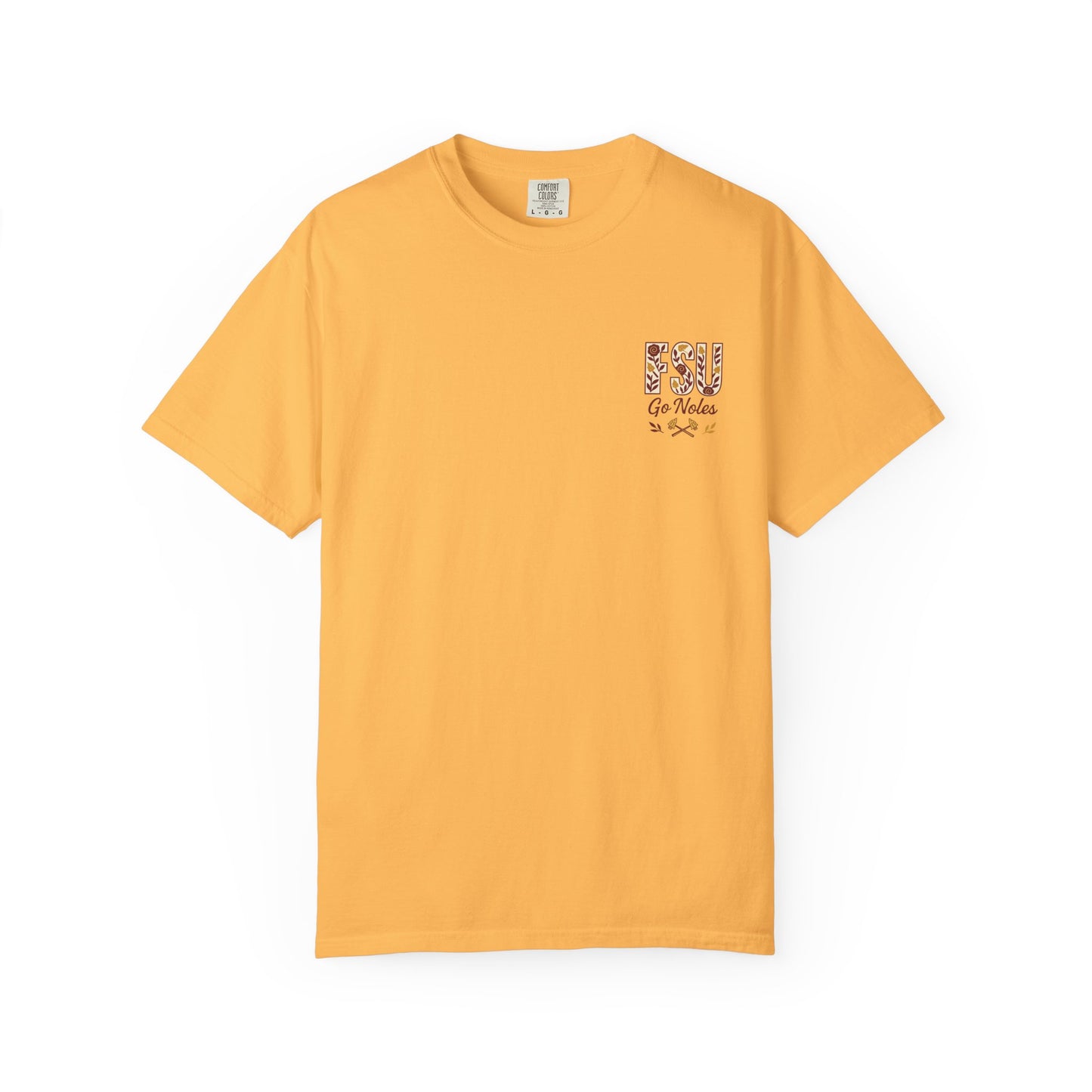 Tomahawk Nation T-Shirt, Unisex College Football Tees, Garment-Dyed Fan Apparel, Go Noles Spirit Wear, Game Day Outfit