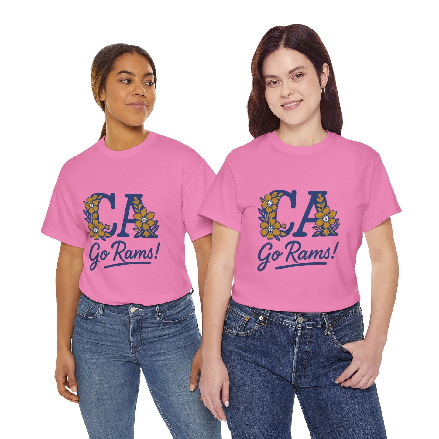 CA Rams Floral Tee
