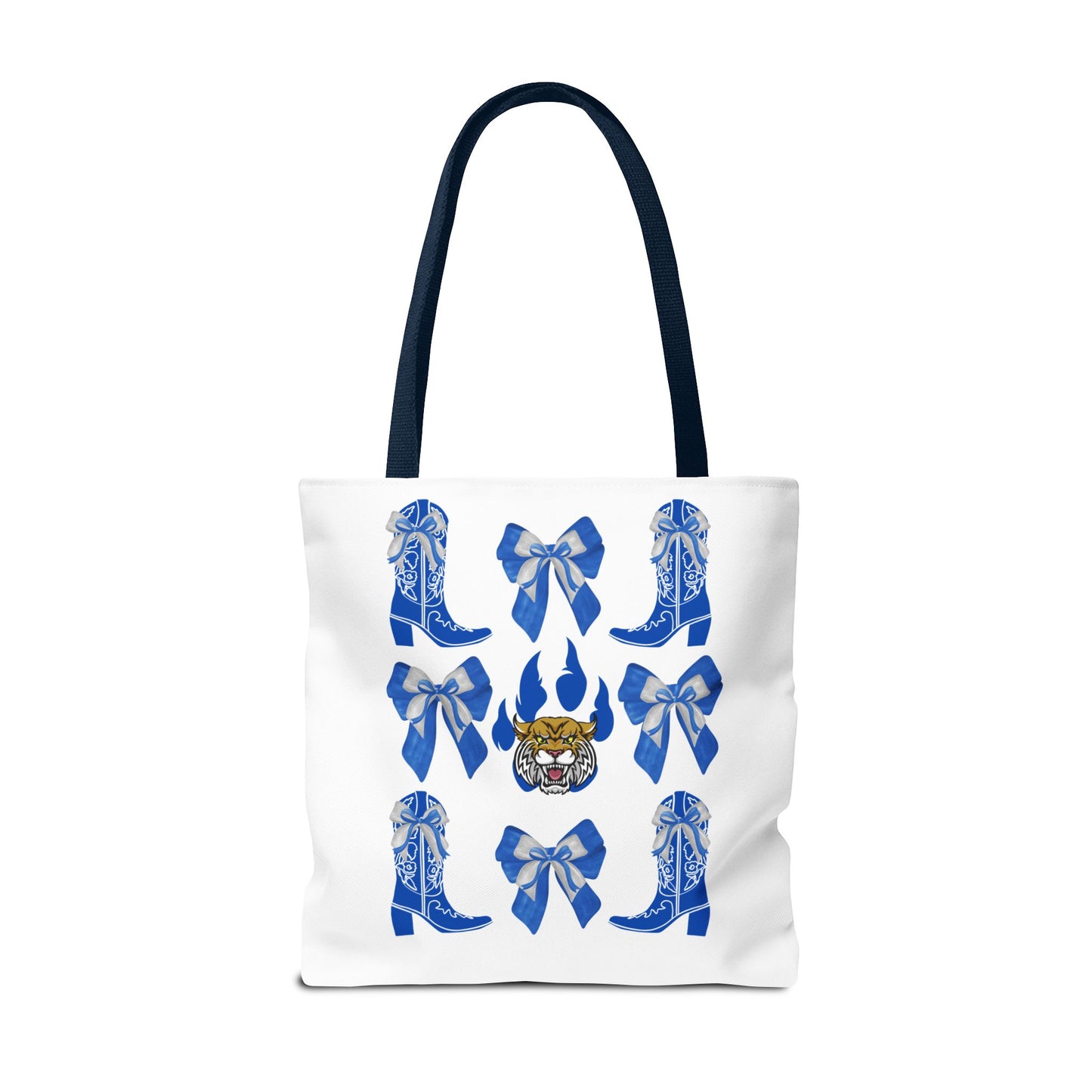 KY wildcats Stylish Blue Cowboy Boots Tote Bag, Kentucky Wildcats Fan, Kentucky Game Day, UK Wildcats, Kentucky Alumni, Graduation Gift, Lexington KY Gift