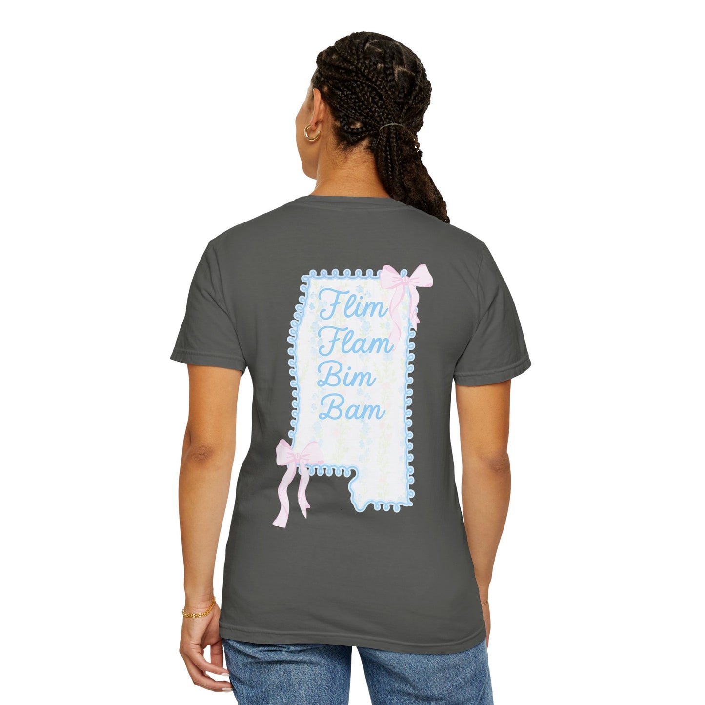 Flim Flam Bim Bam Mississippi T-Shirt — Cute Pastel State Graphic Tee