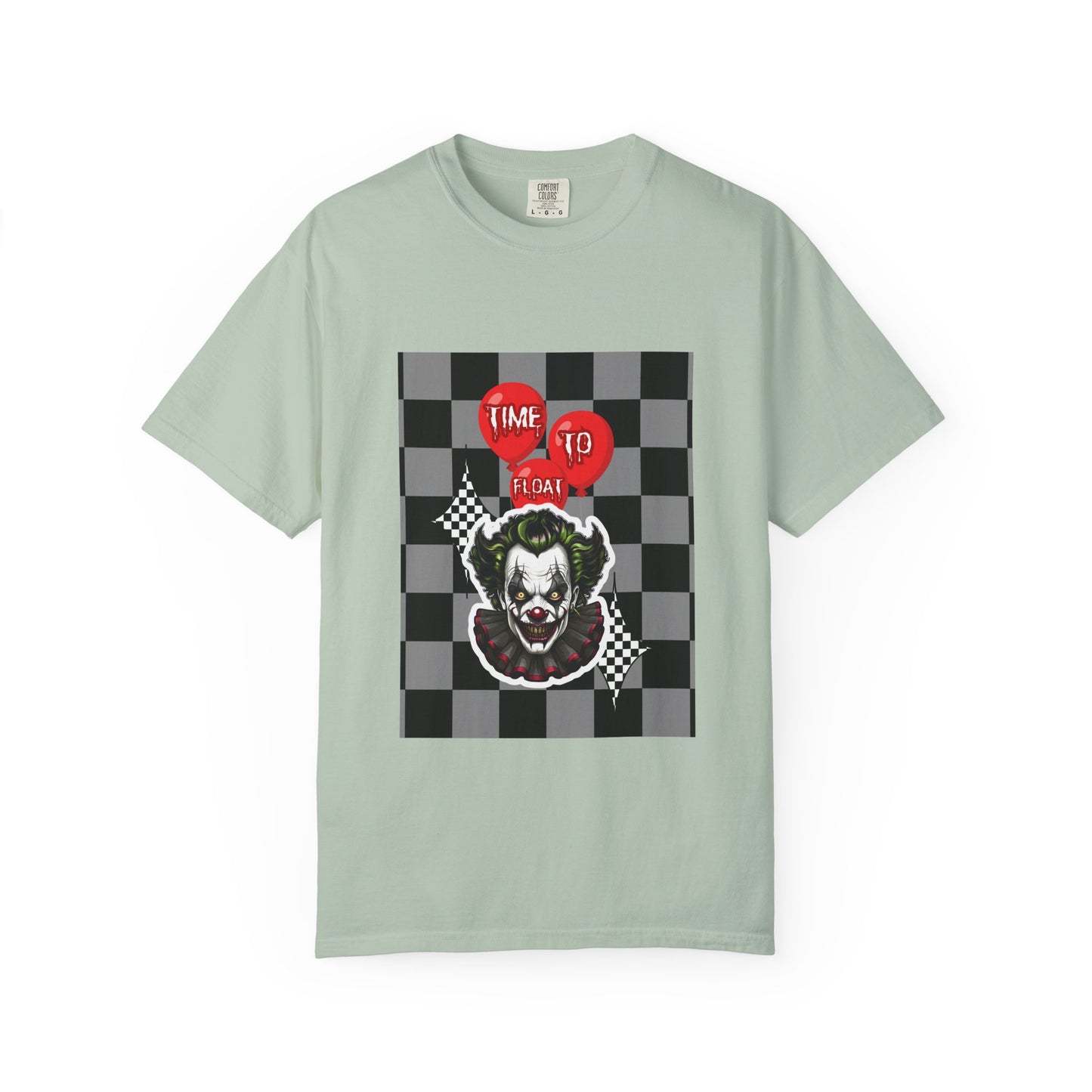 Creepy Clown Graphic T-Shirt, Halloween Costume Tee, Unisex Horror Shirt, Fun Gift for Fans, Graphic Novelty Wear, Casual Outfit