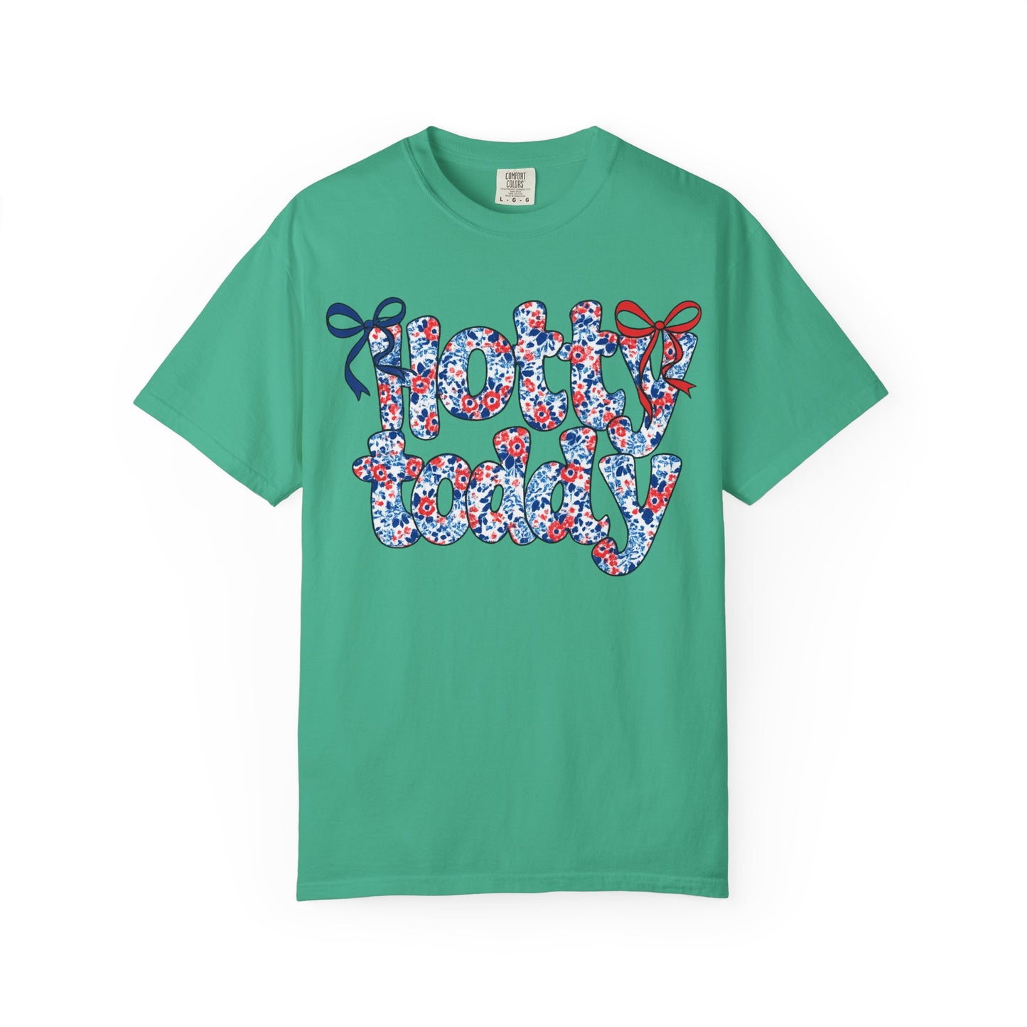 Floral Hotty Toddy Coquette Bow T-Shirt