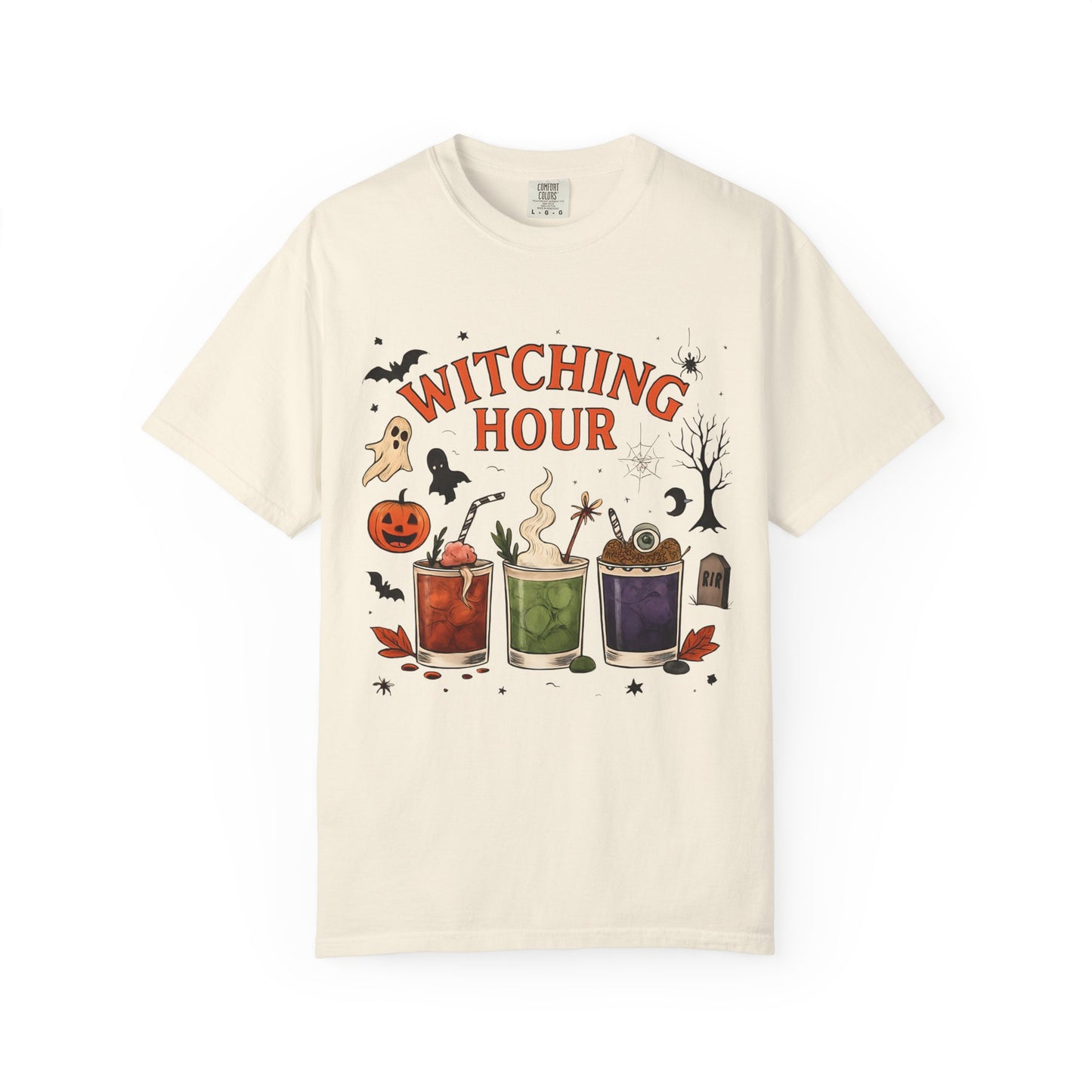 Witching Hour Cocktails T-Shirt | Halloween Apparel