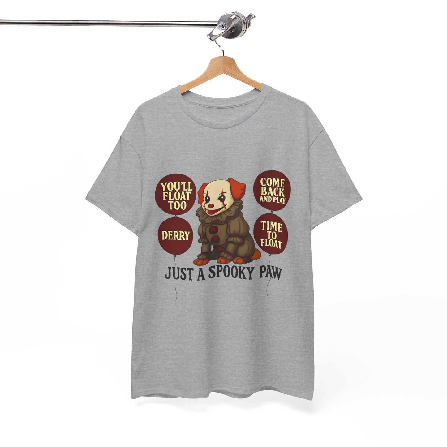 Spooky Dog Tee Clown Pup Pennywise