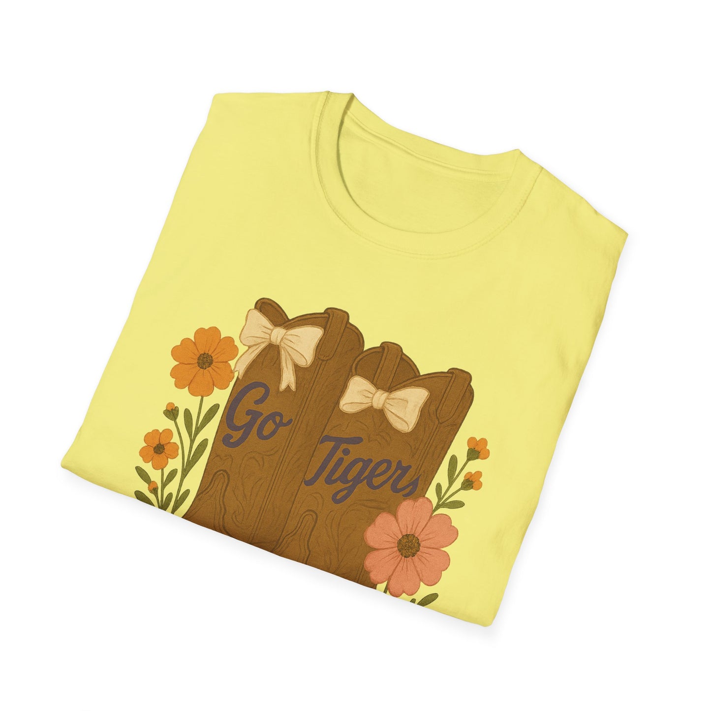 SC Tigers Country Boots Unisex T-Shirt | Cute Southern Style Tee, Go Tiger Shirt, Perfect for Game Day, Clemson Game Day, Graduation Gift, College Student Gift