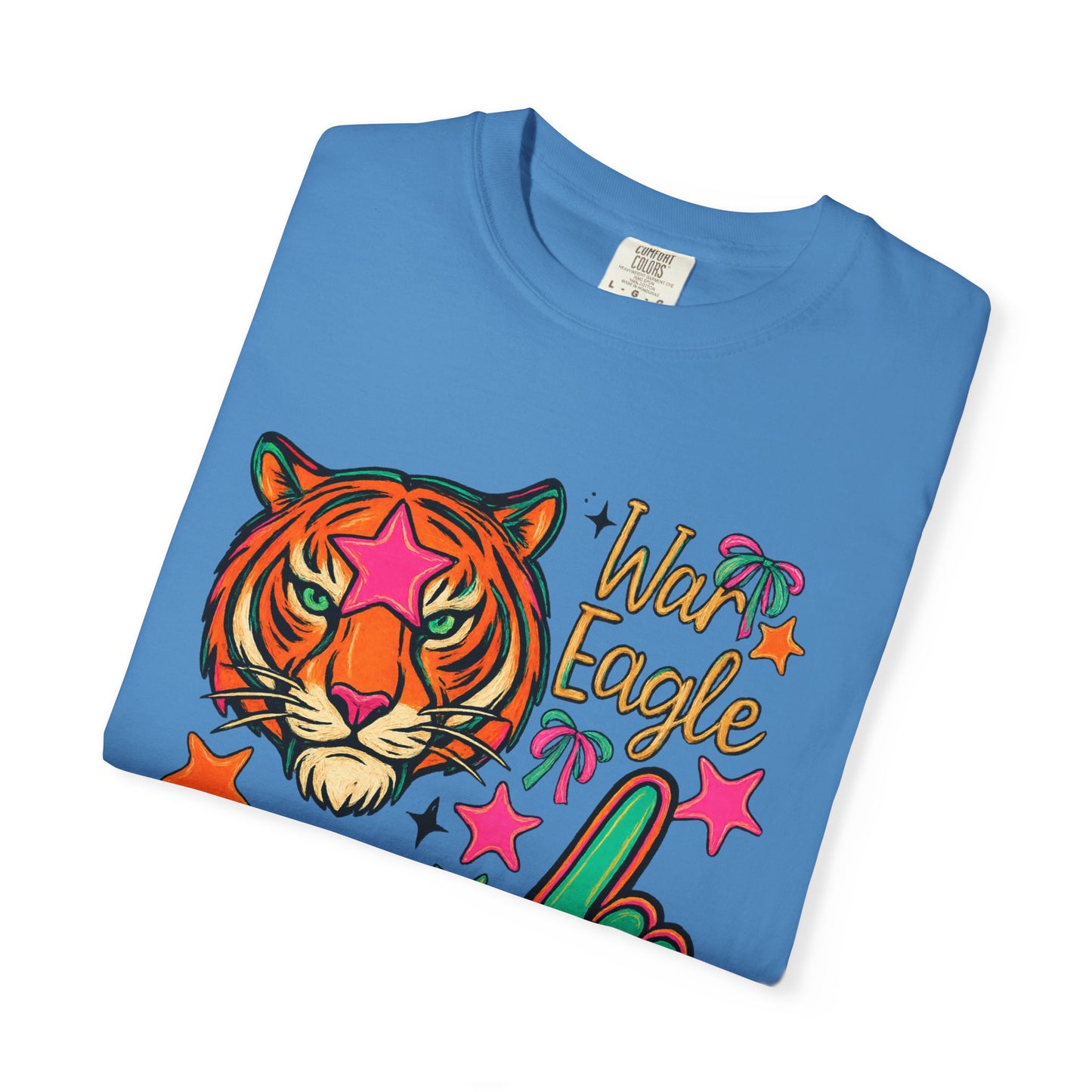 Vintage Preppy Tiger Football Game Day Unisex T-shirt